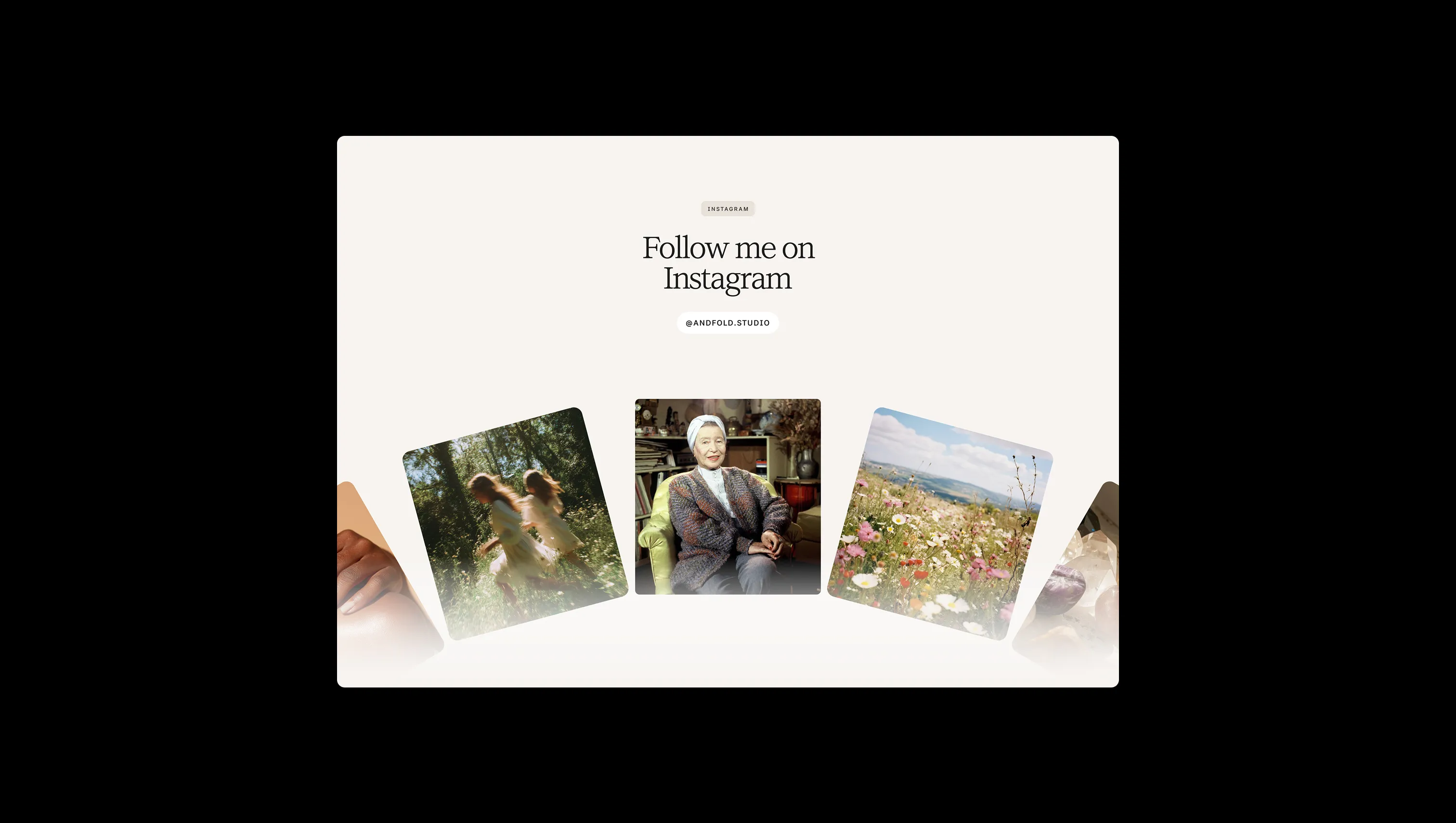 Instagram Follow CTA Section