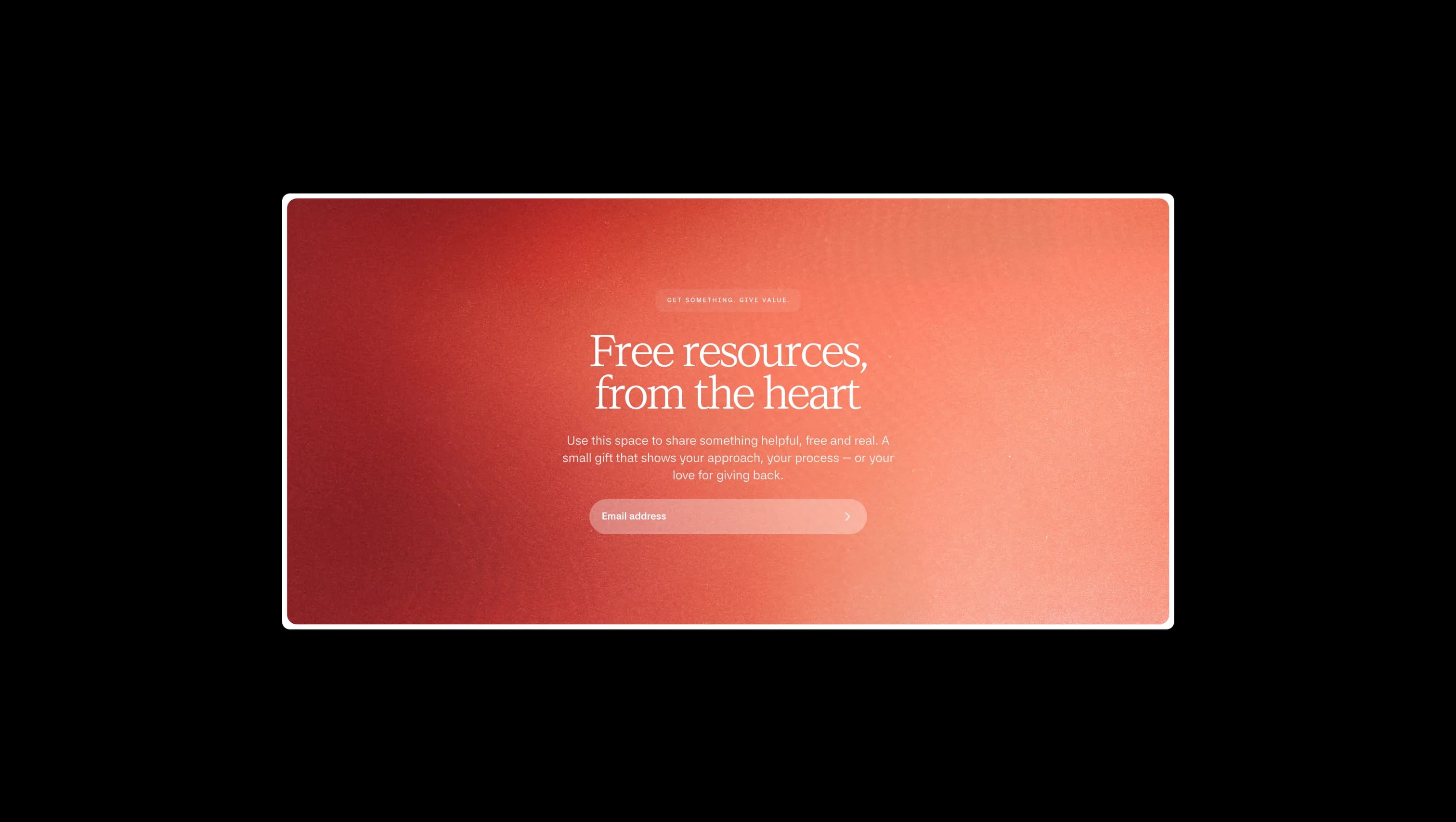 Video Newsletter CTA Section
