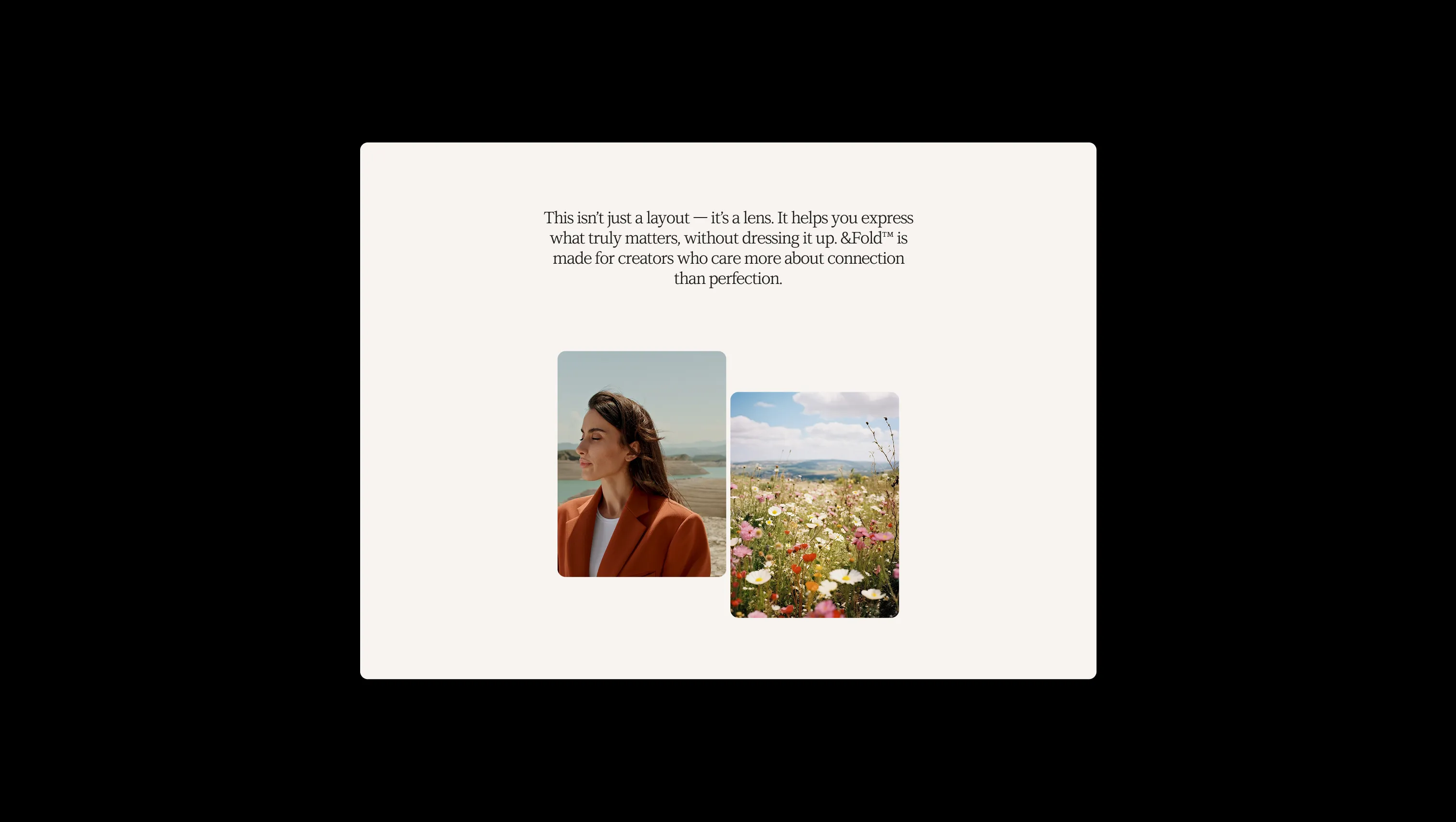 Image Gallery with Parallax Text