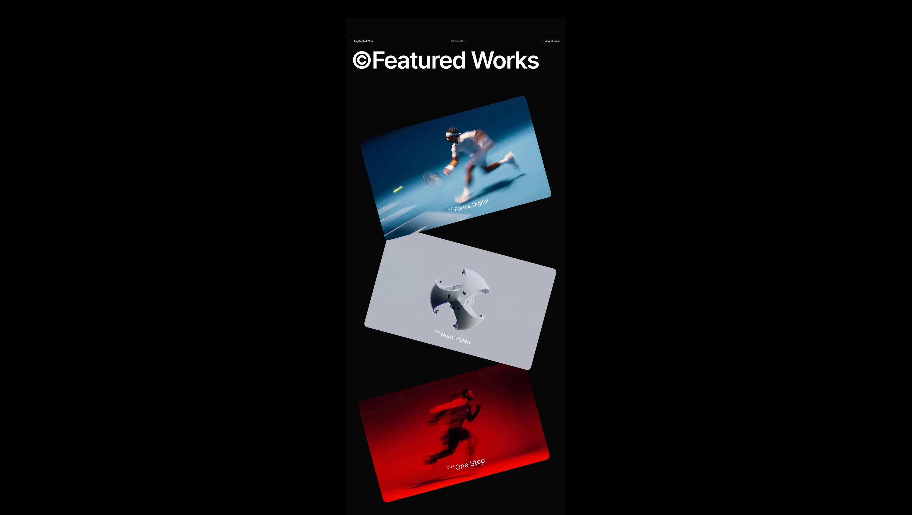 Sticky Scroll Portfolio Showcase