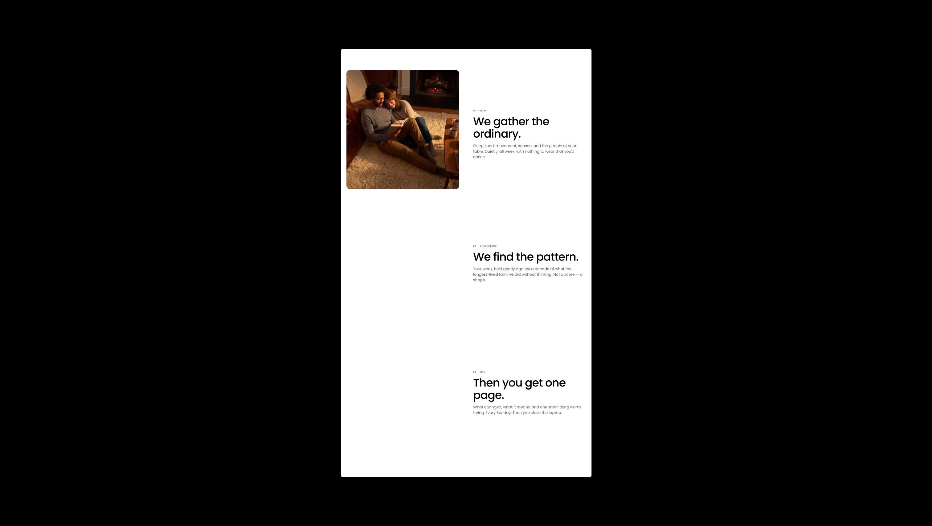 Scroll-Driven Sticky Image Feature Steps