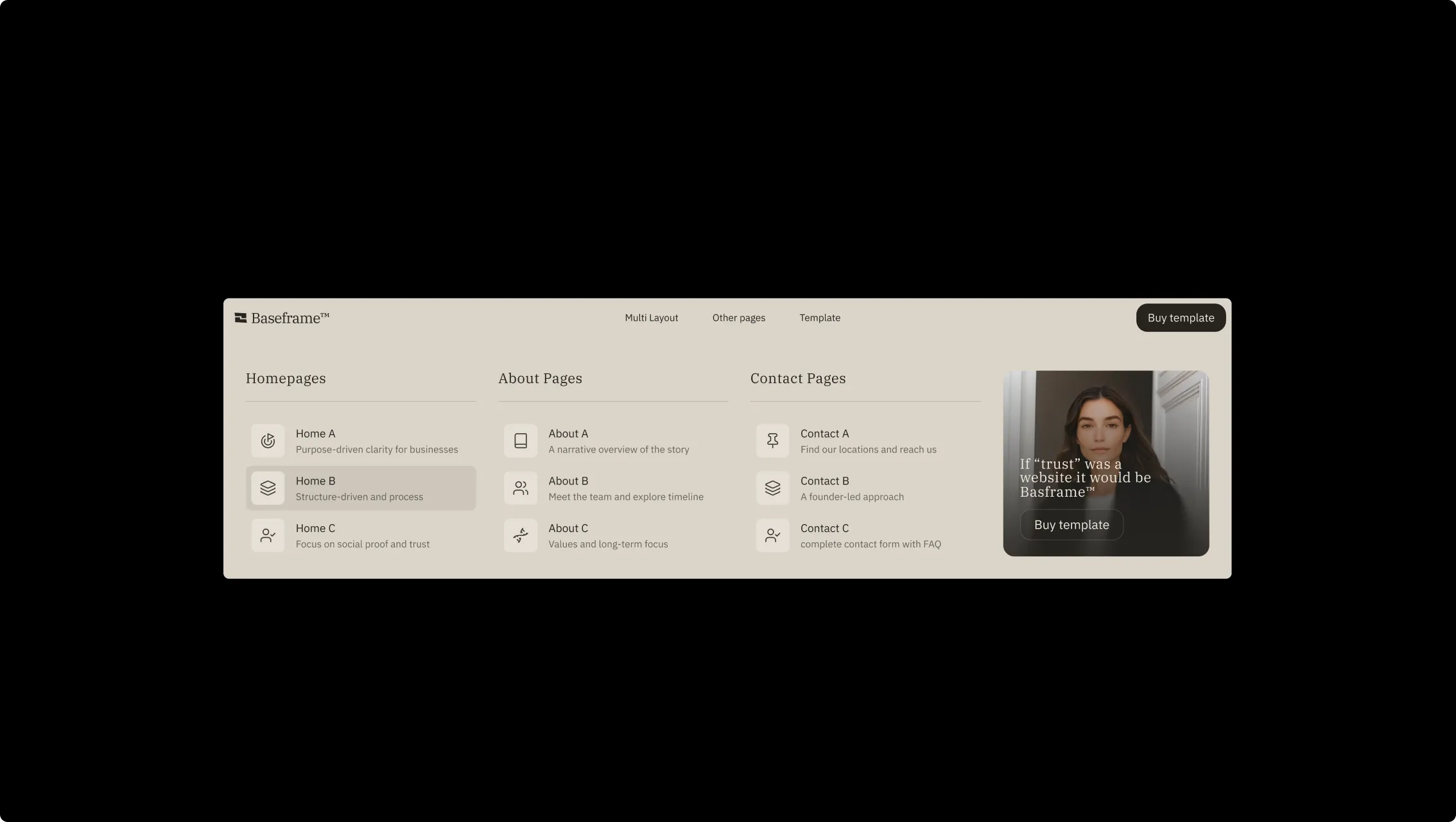 Multi Level Navigation Menu