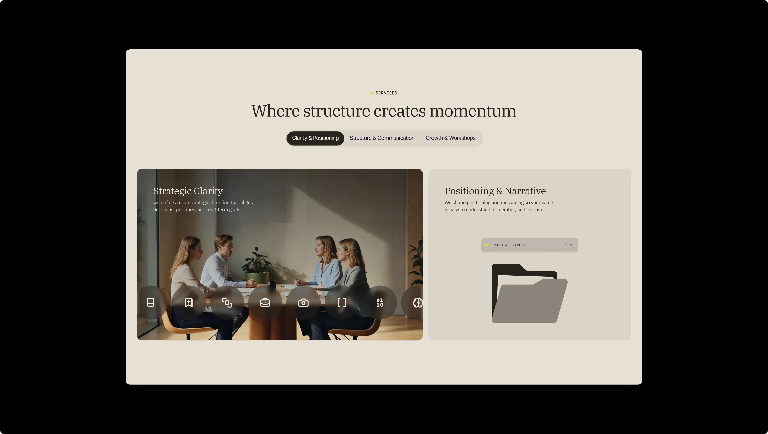 Services Tabbed Content Section