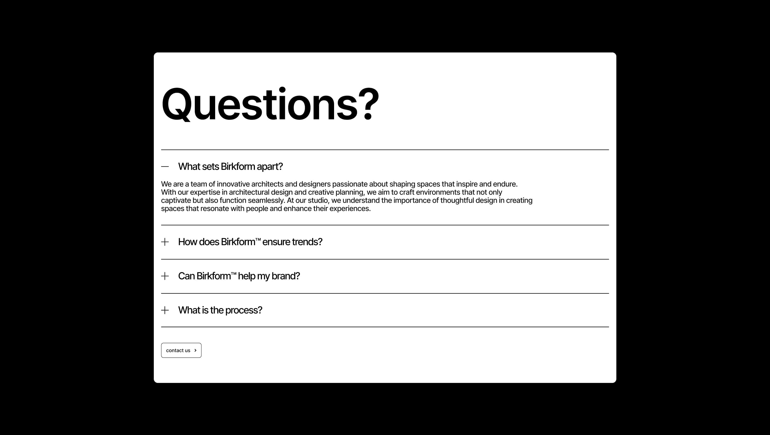 FAQ