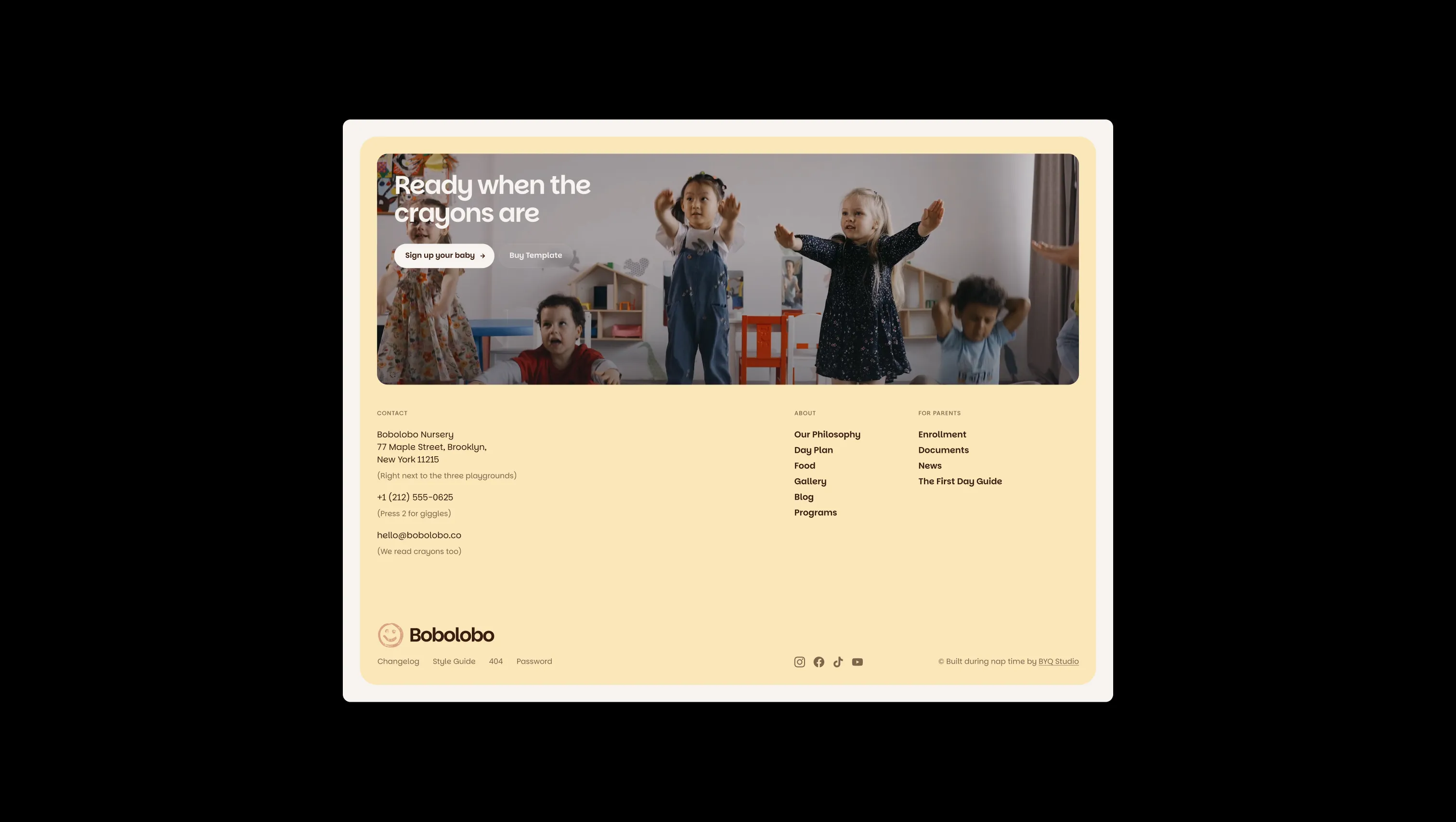 Video CTA Footer Section