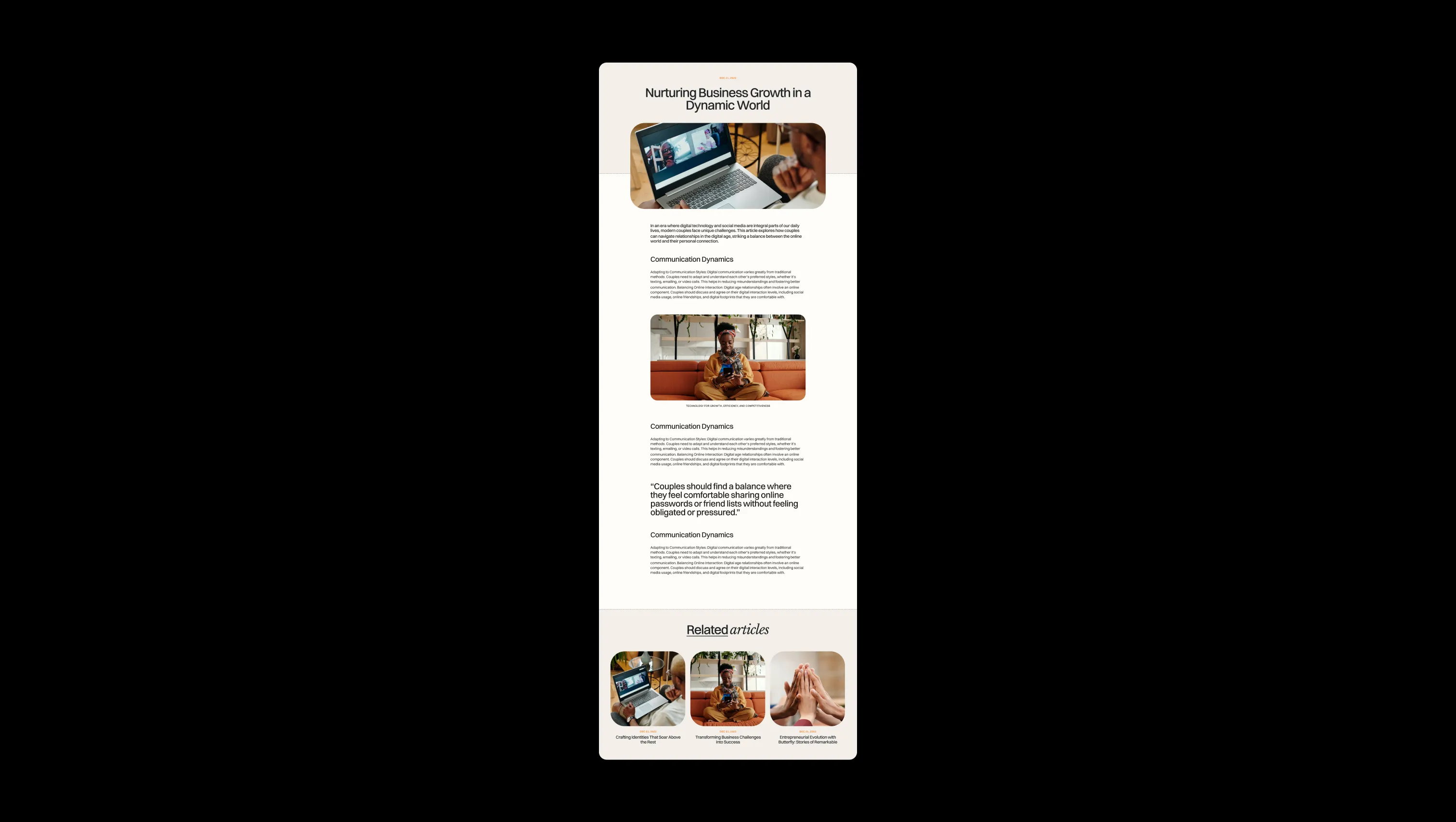 Blog Article with Related Posts