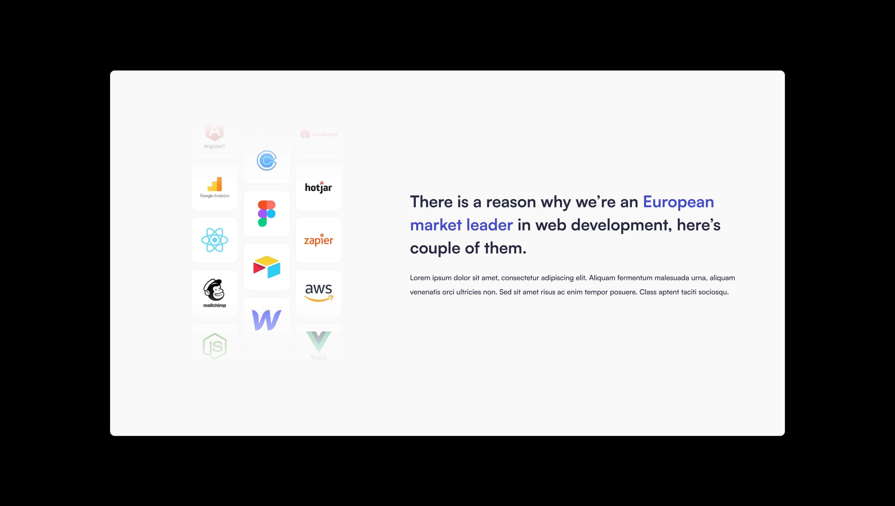 Animated Logo Grid Showcase