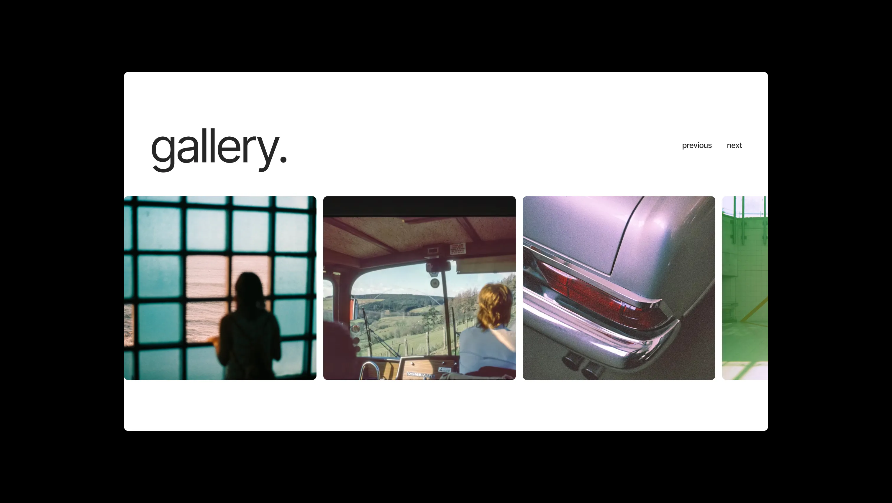 Gallery Slider with Navigation