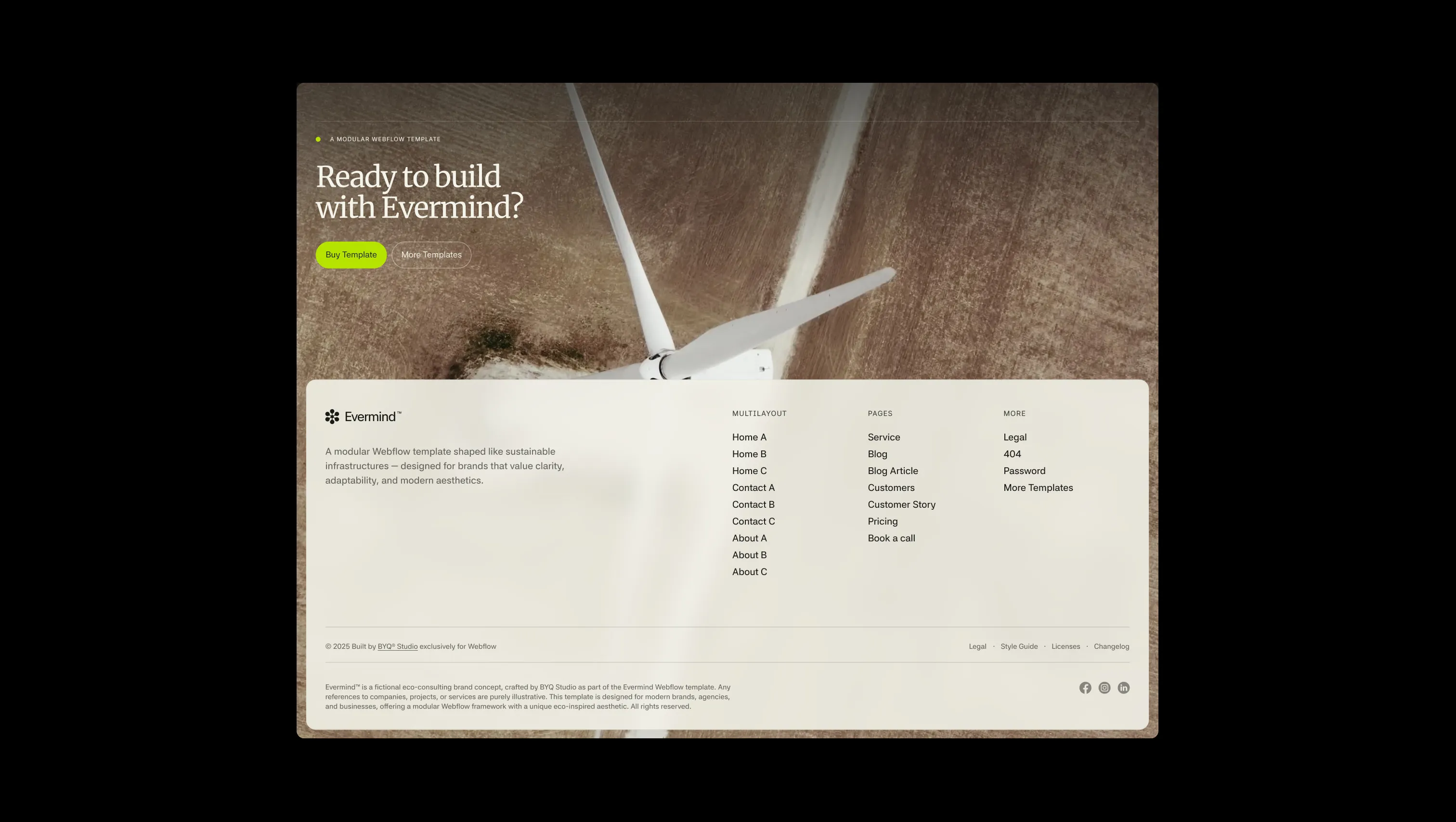 Video Background Footer CTA