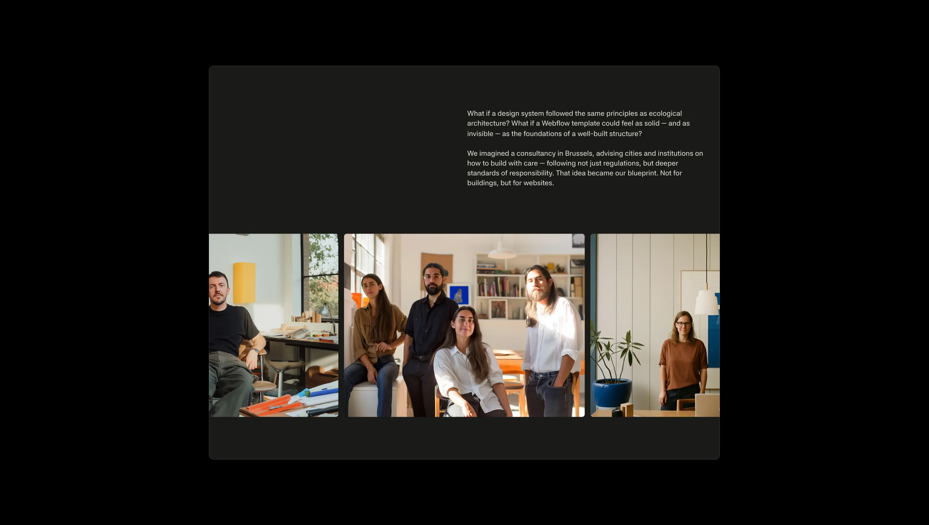 About Text with Image Marquee