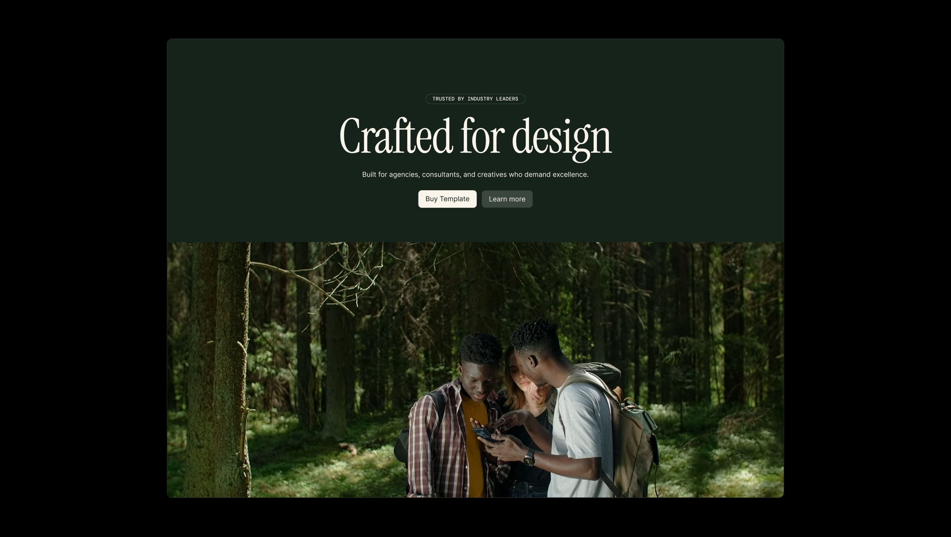 Design Showcase Hero