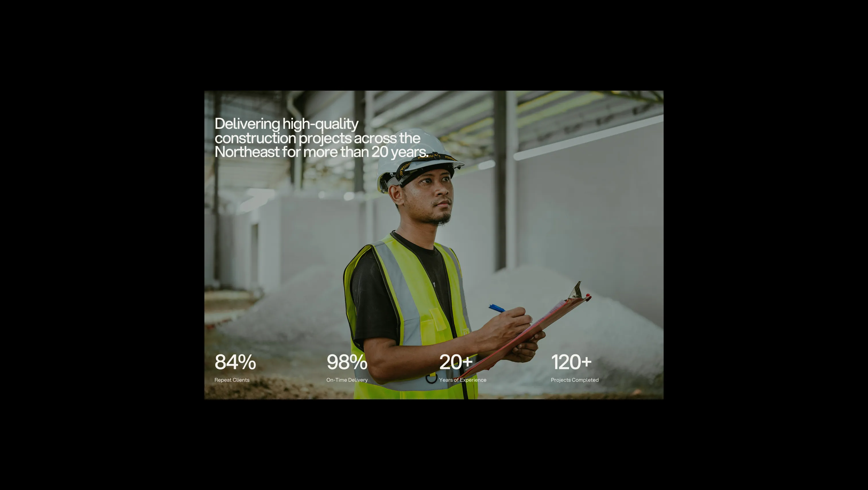 Statistics Section Background Image