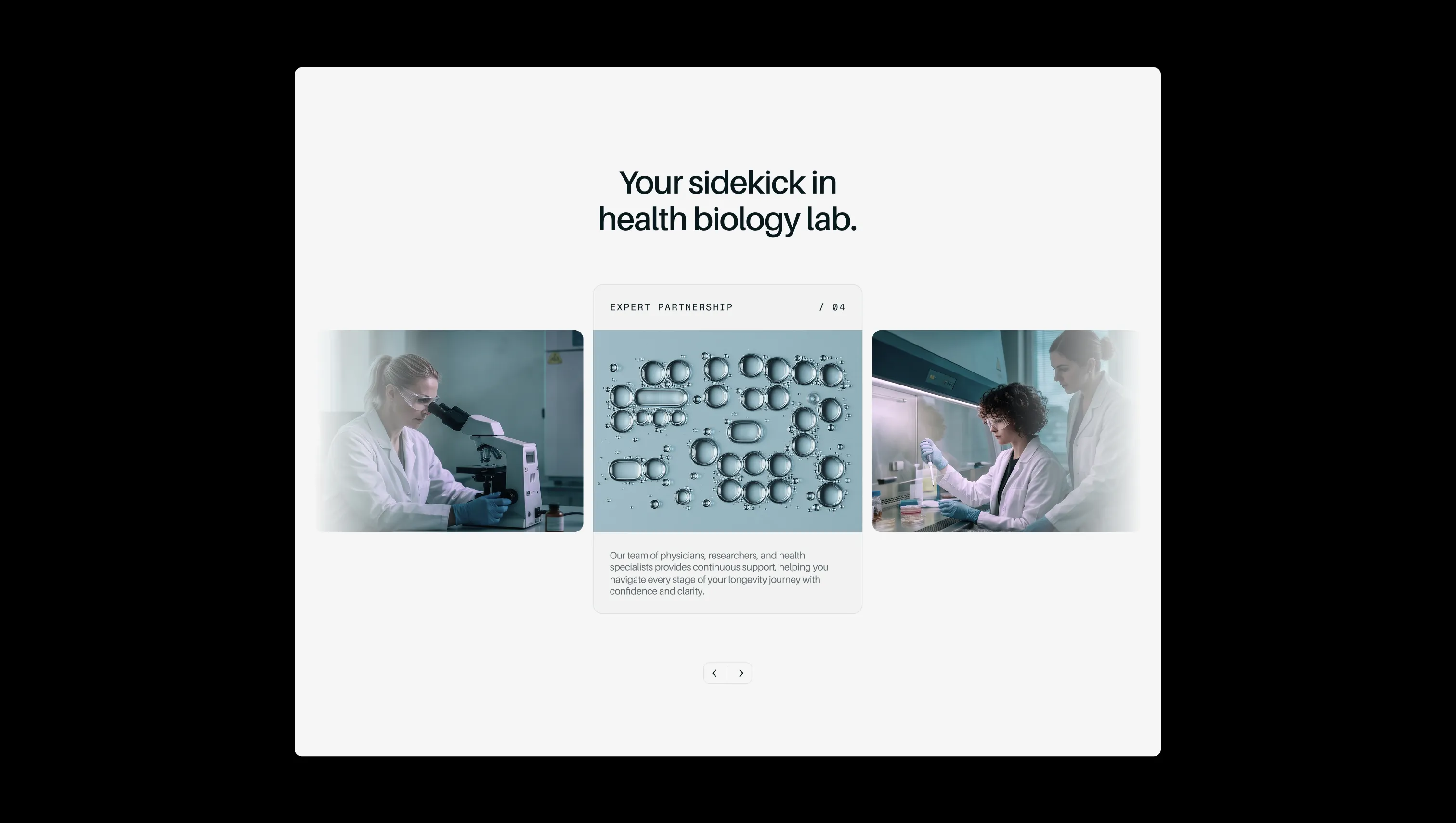 Feature Card Slider Carousel