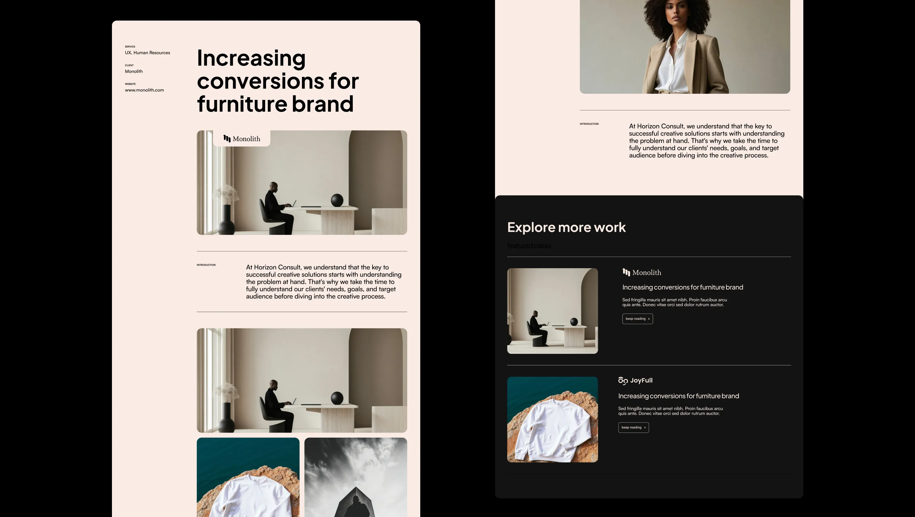 Case Study Detail Page