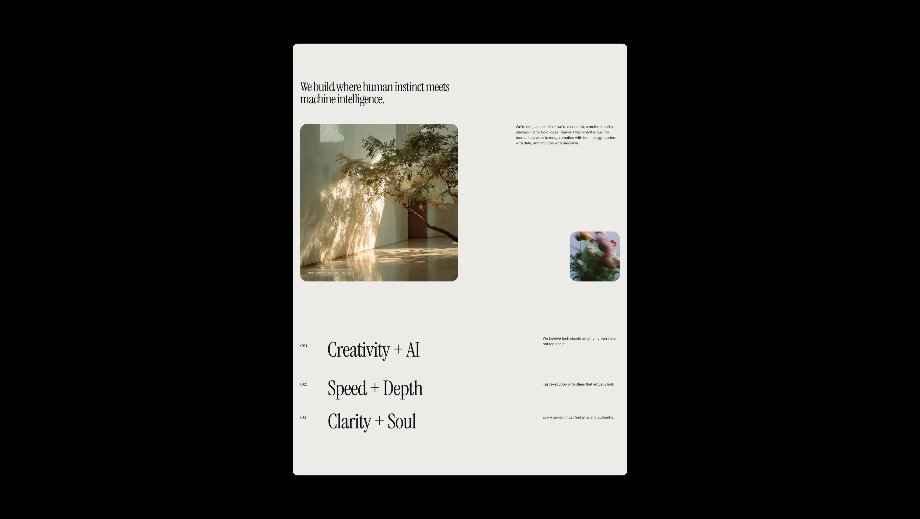 About Story Features Section