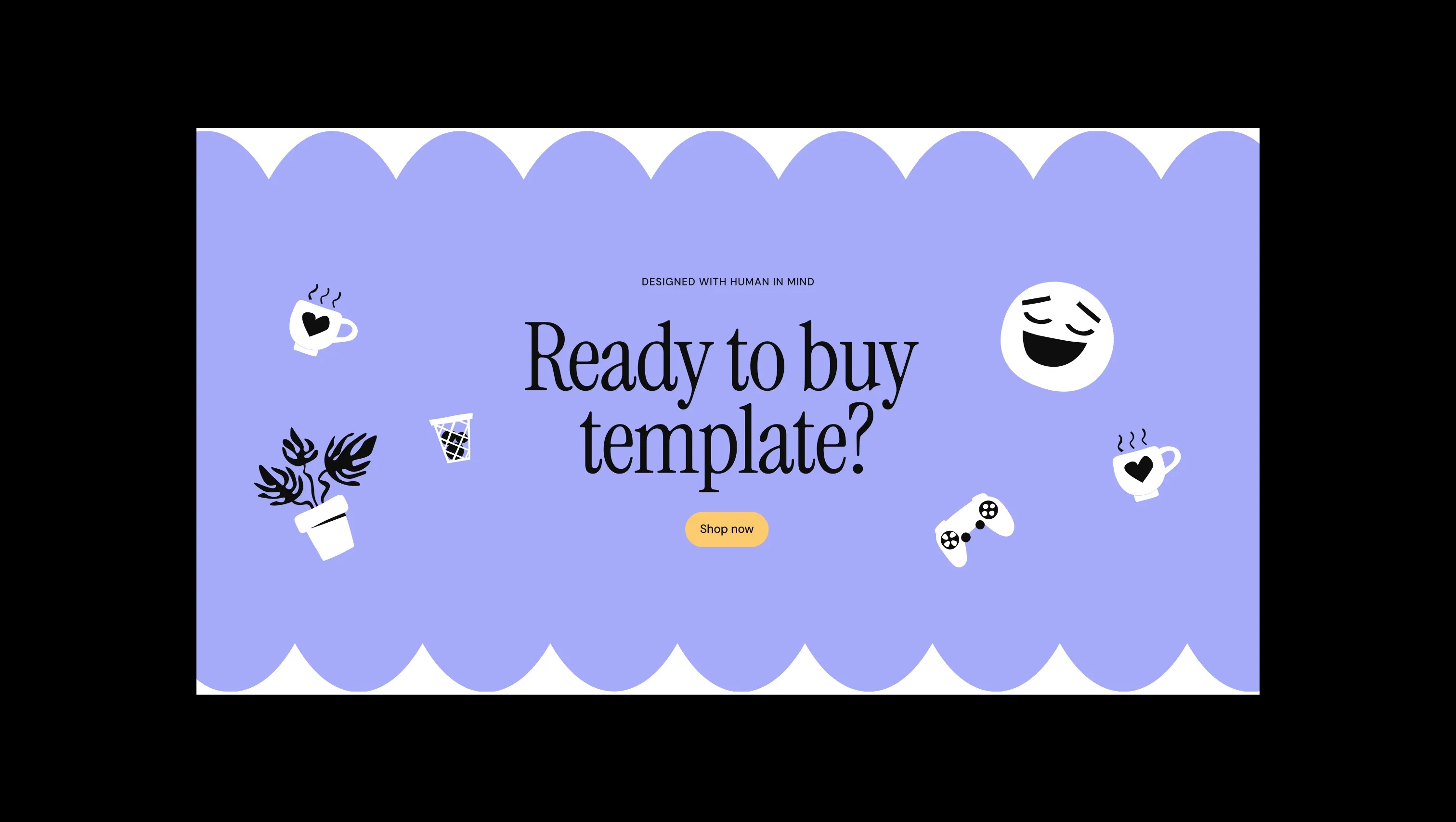 Interactive CTA with Floating Icons