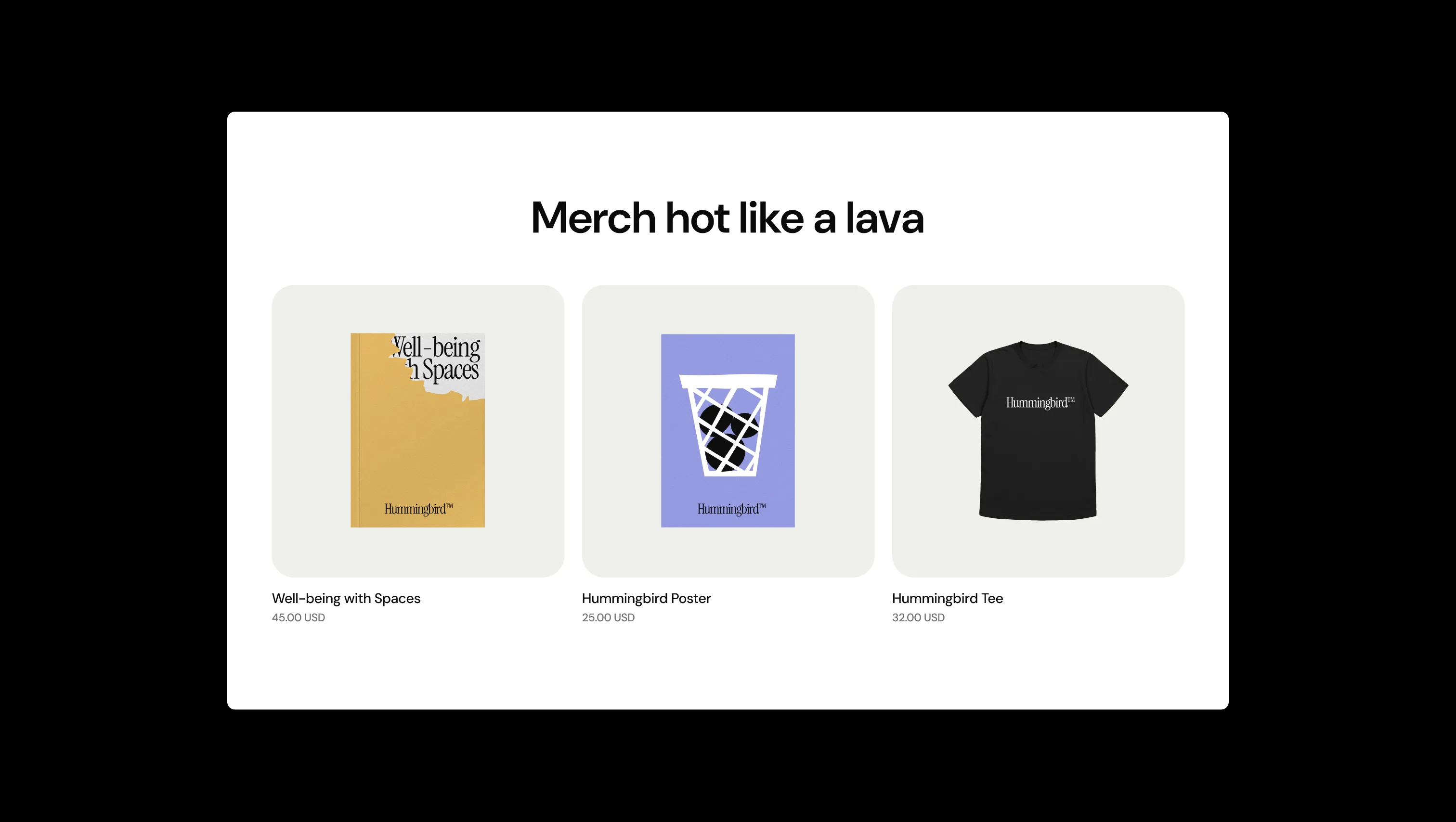 Product Grid With Header Animation