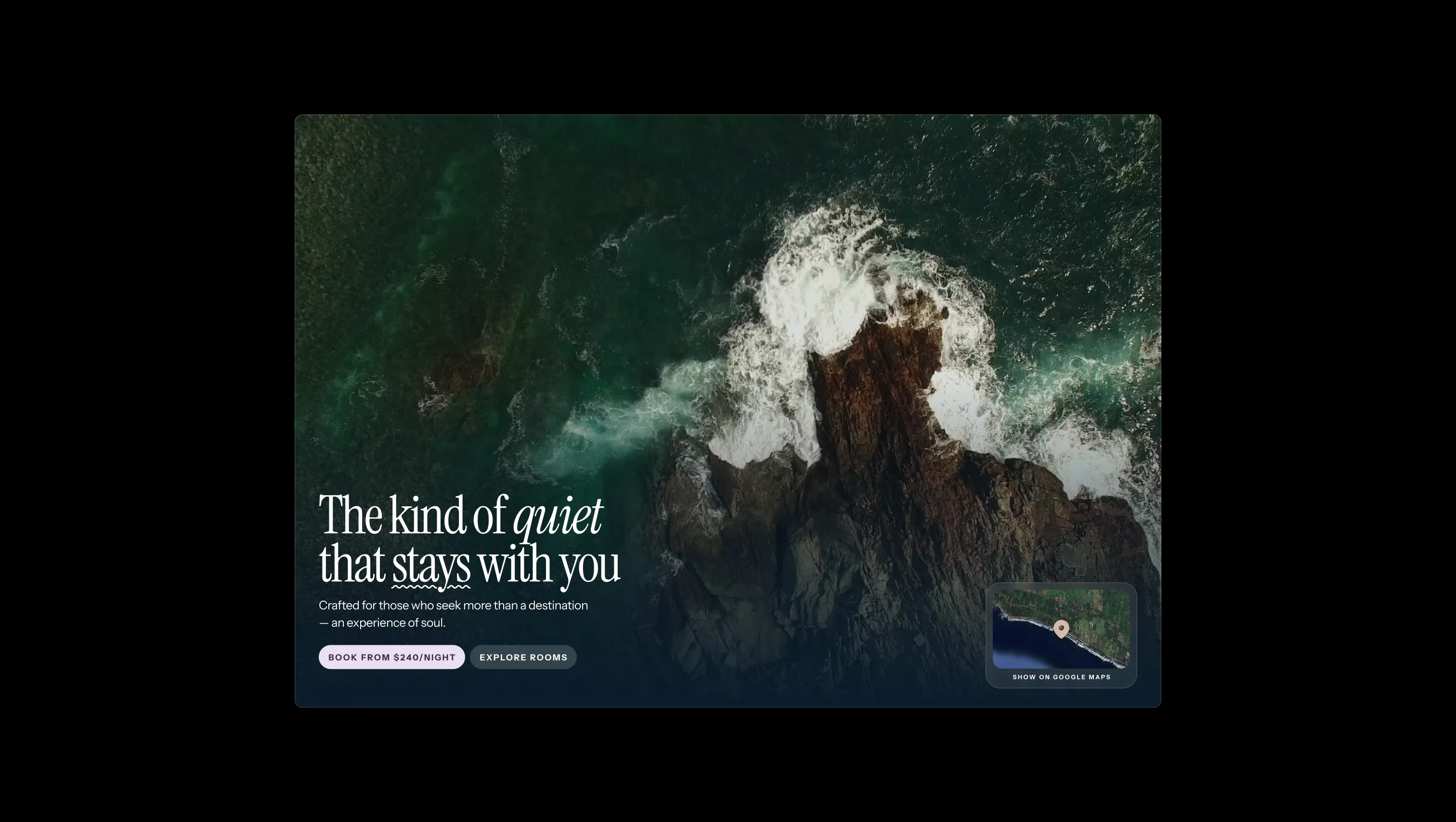 Video Hero with CTA Buttons