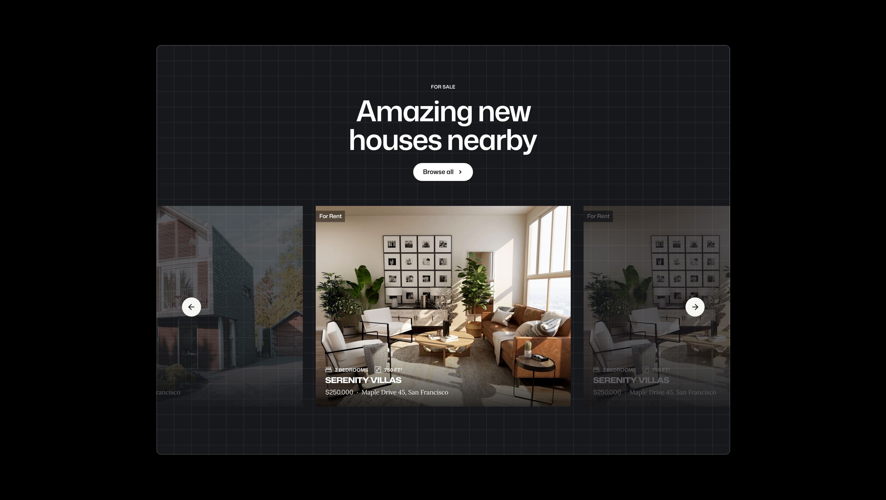 Property Listings Slider Gallery
