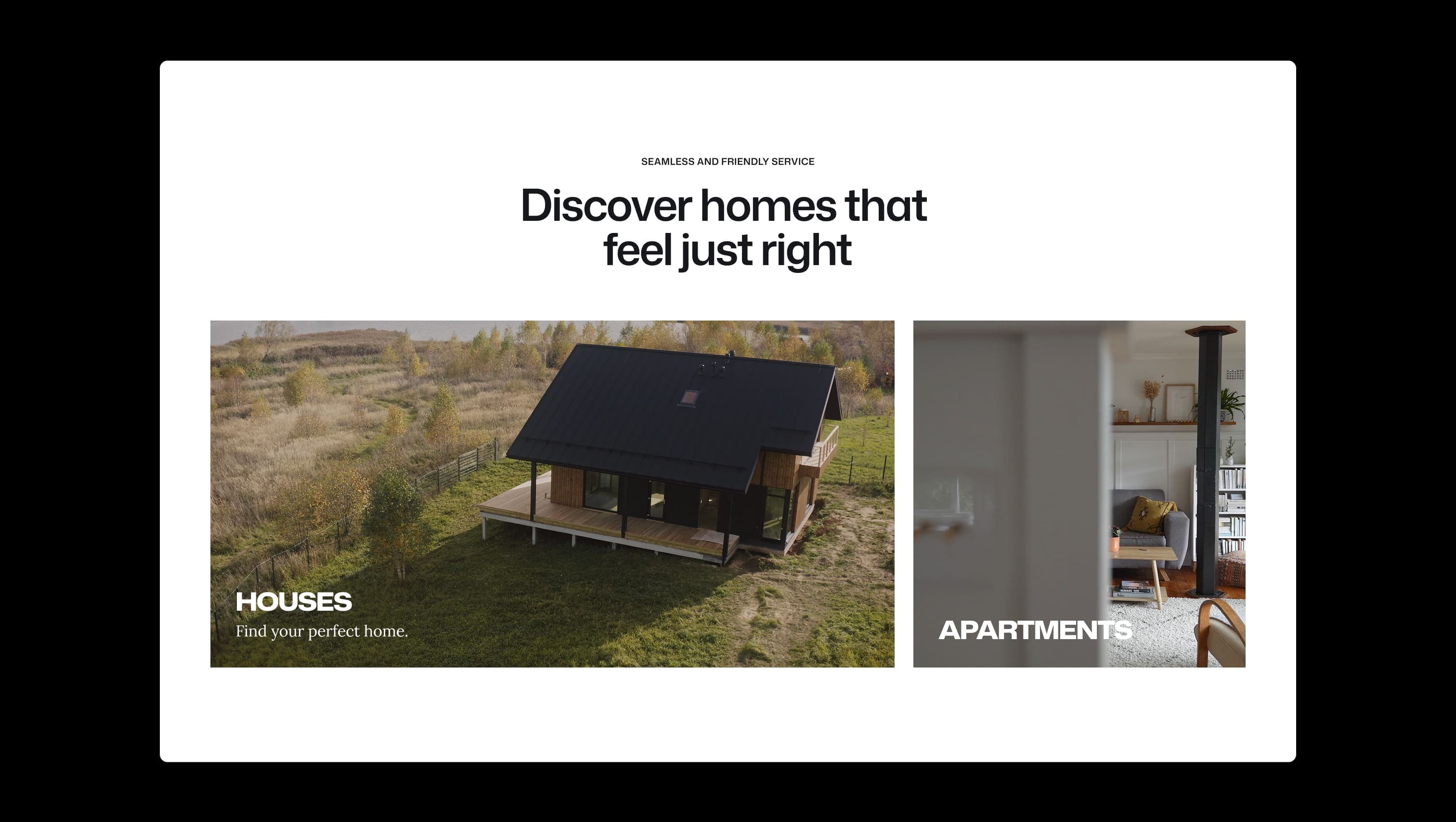 Split Video Property Showcase