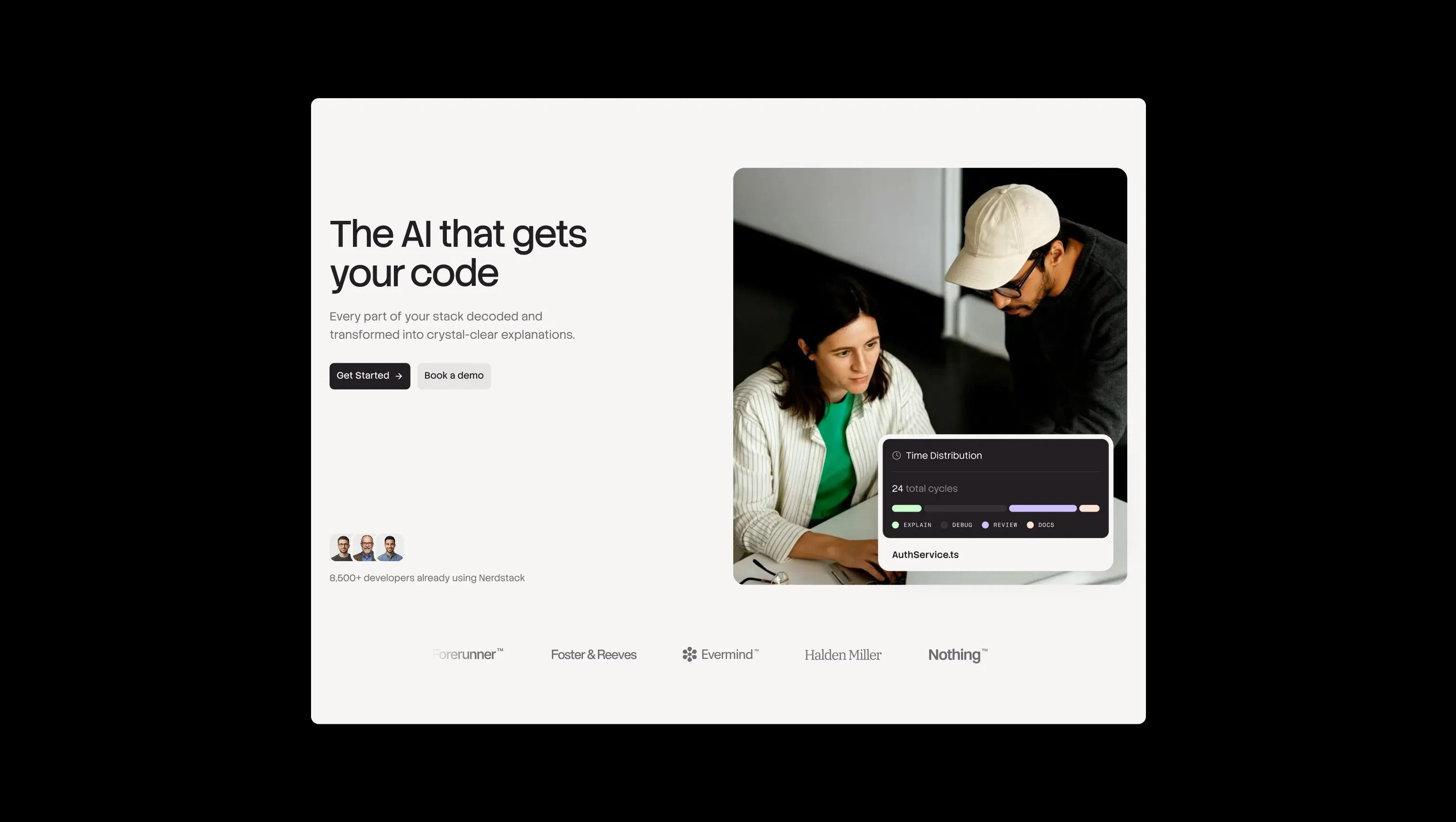 Social Proof Hero with Video 