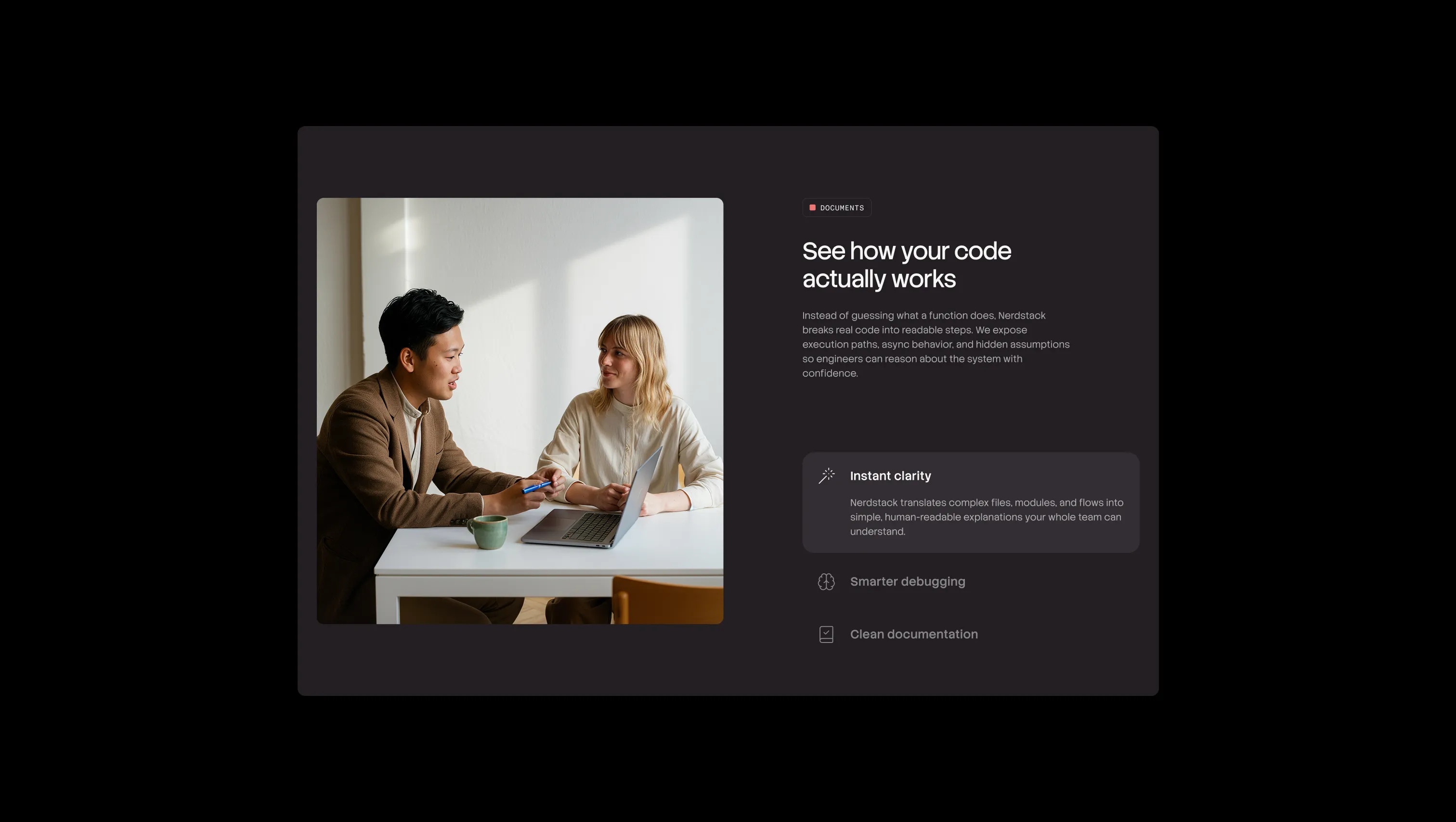 Product Features Tab Section