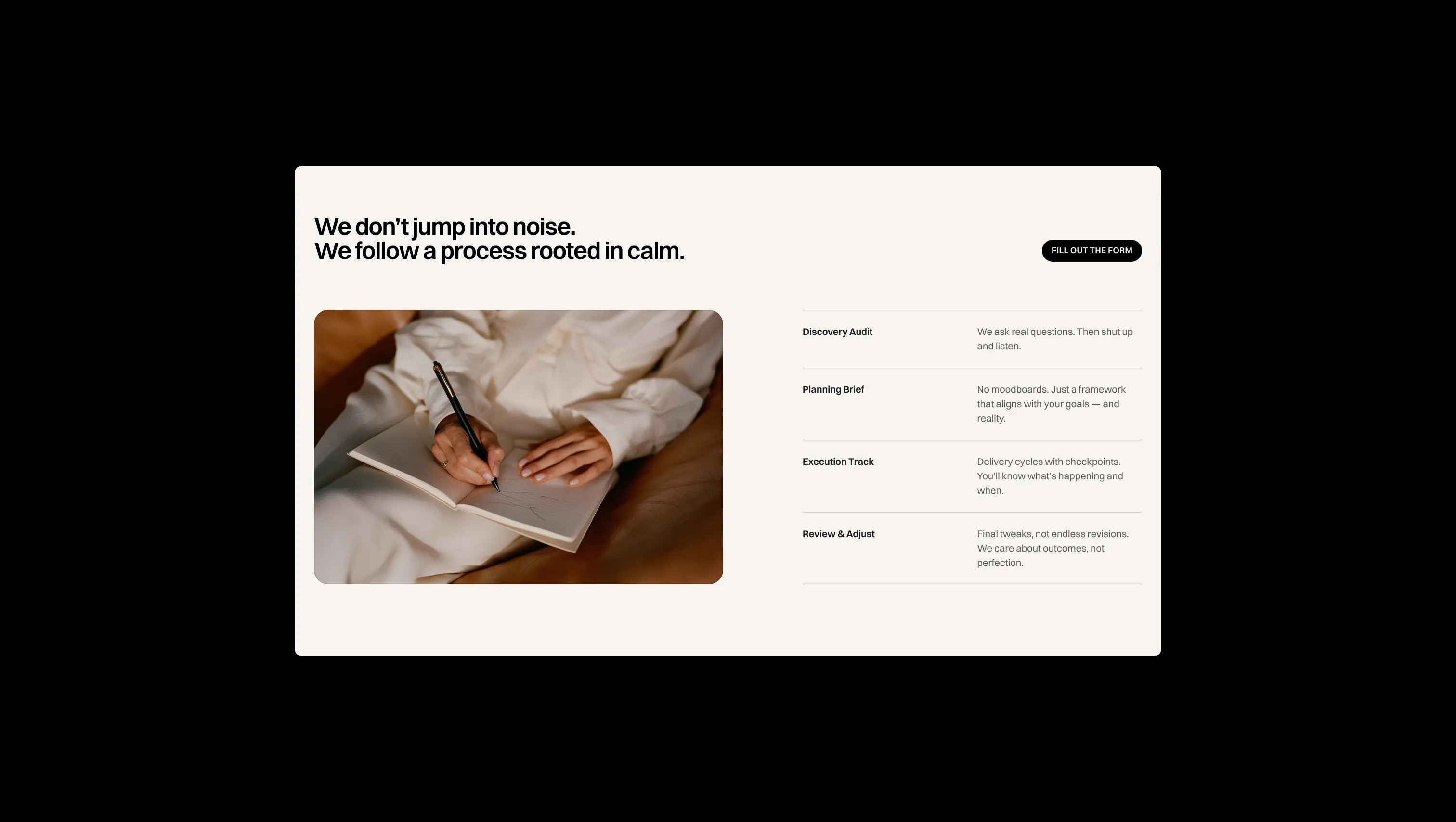 Process Timeline with Image