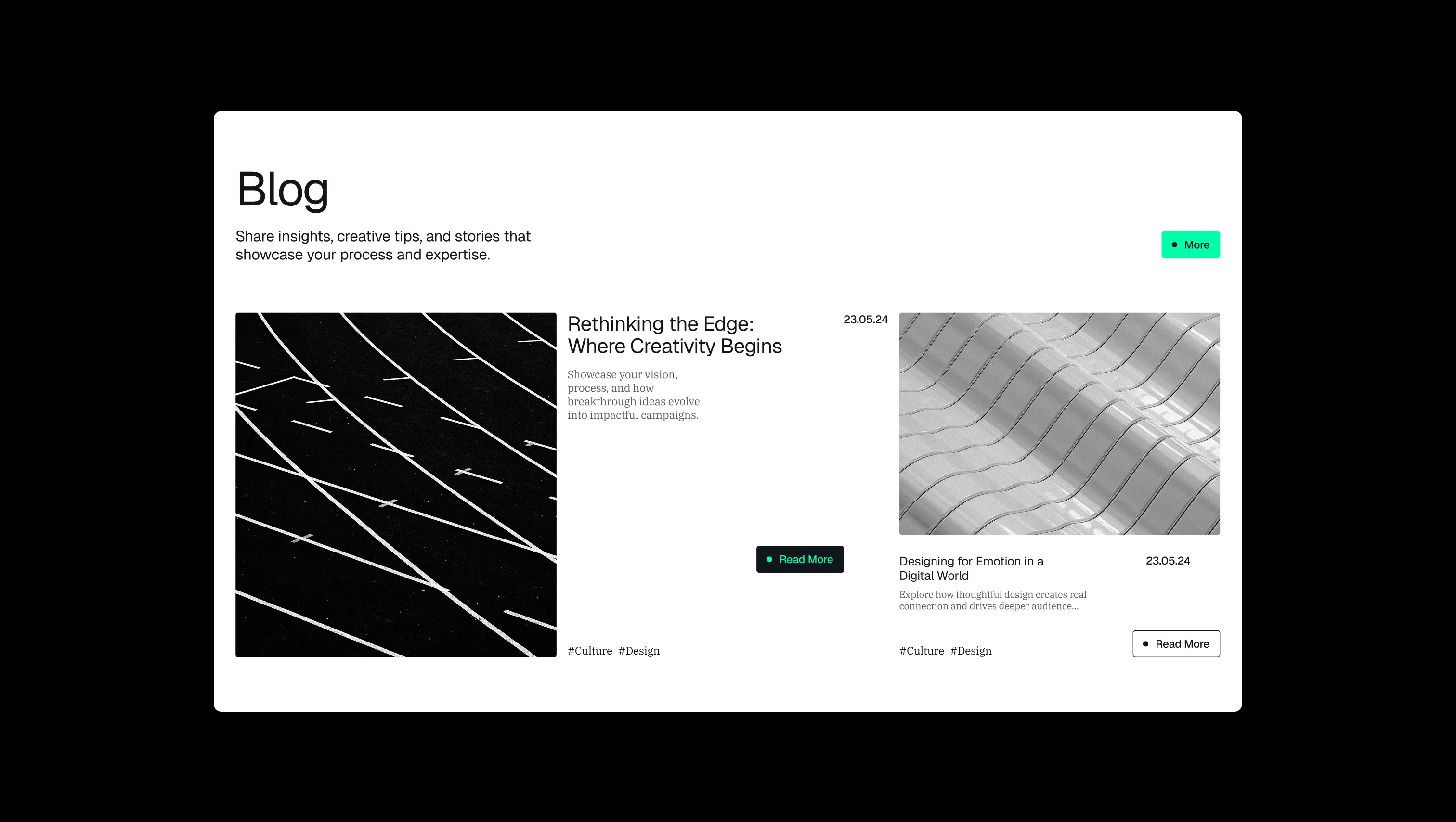 Blog Grid with Featured Post