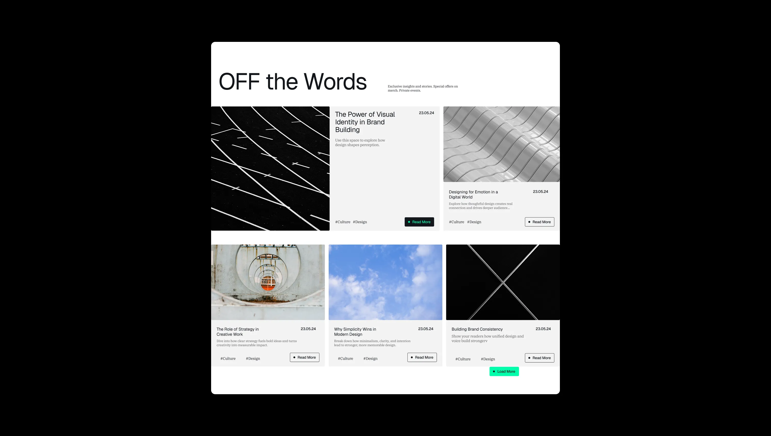Blog Grid with Large Hero