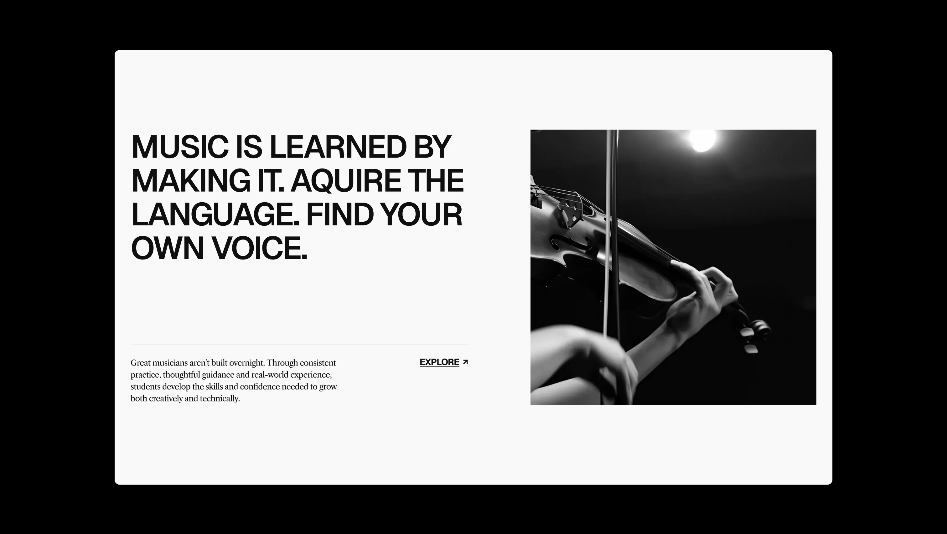 Two Column Text and Video