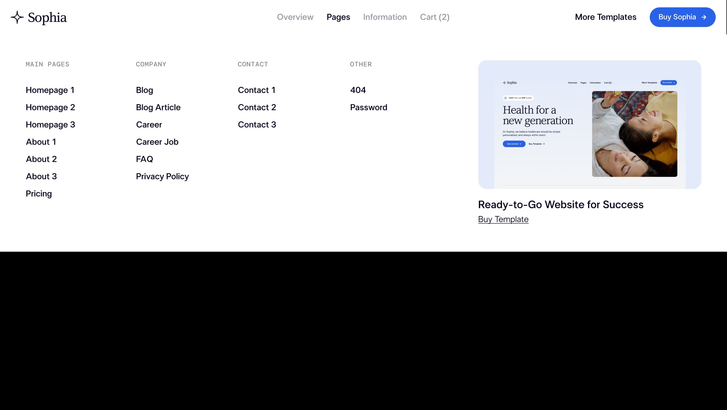 Navigation Menu with Dropdown