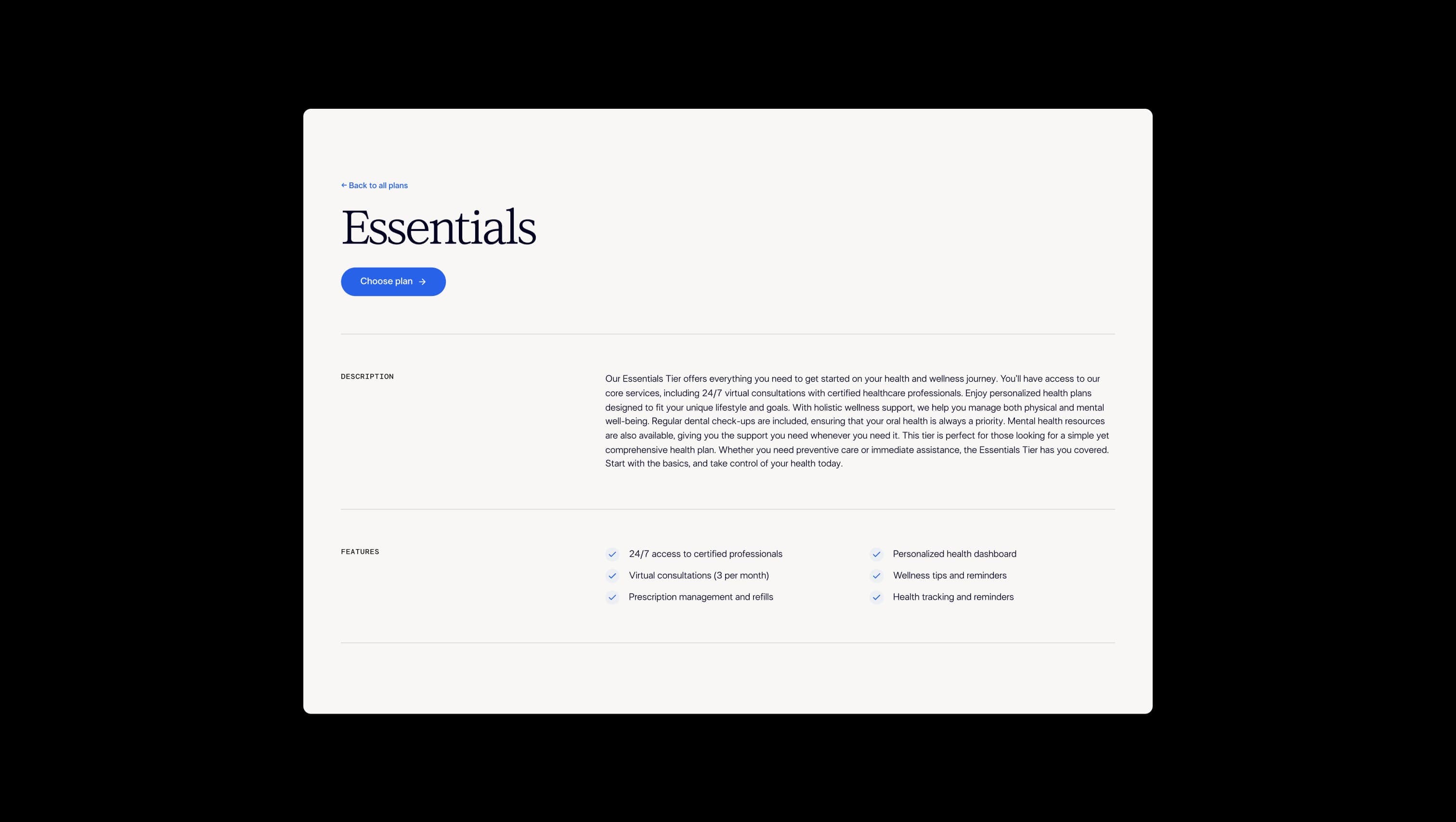 Product Details Page Layout