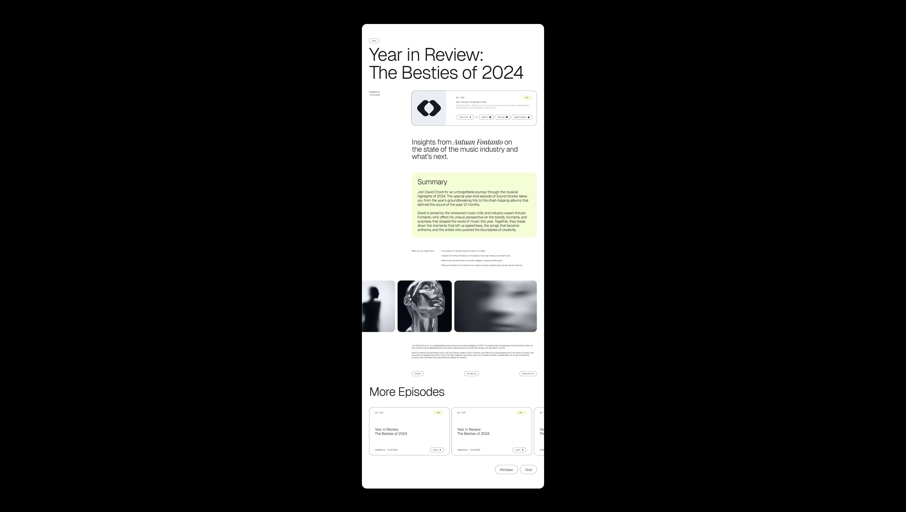 Article Detail with Related Slider