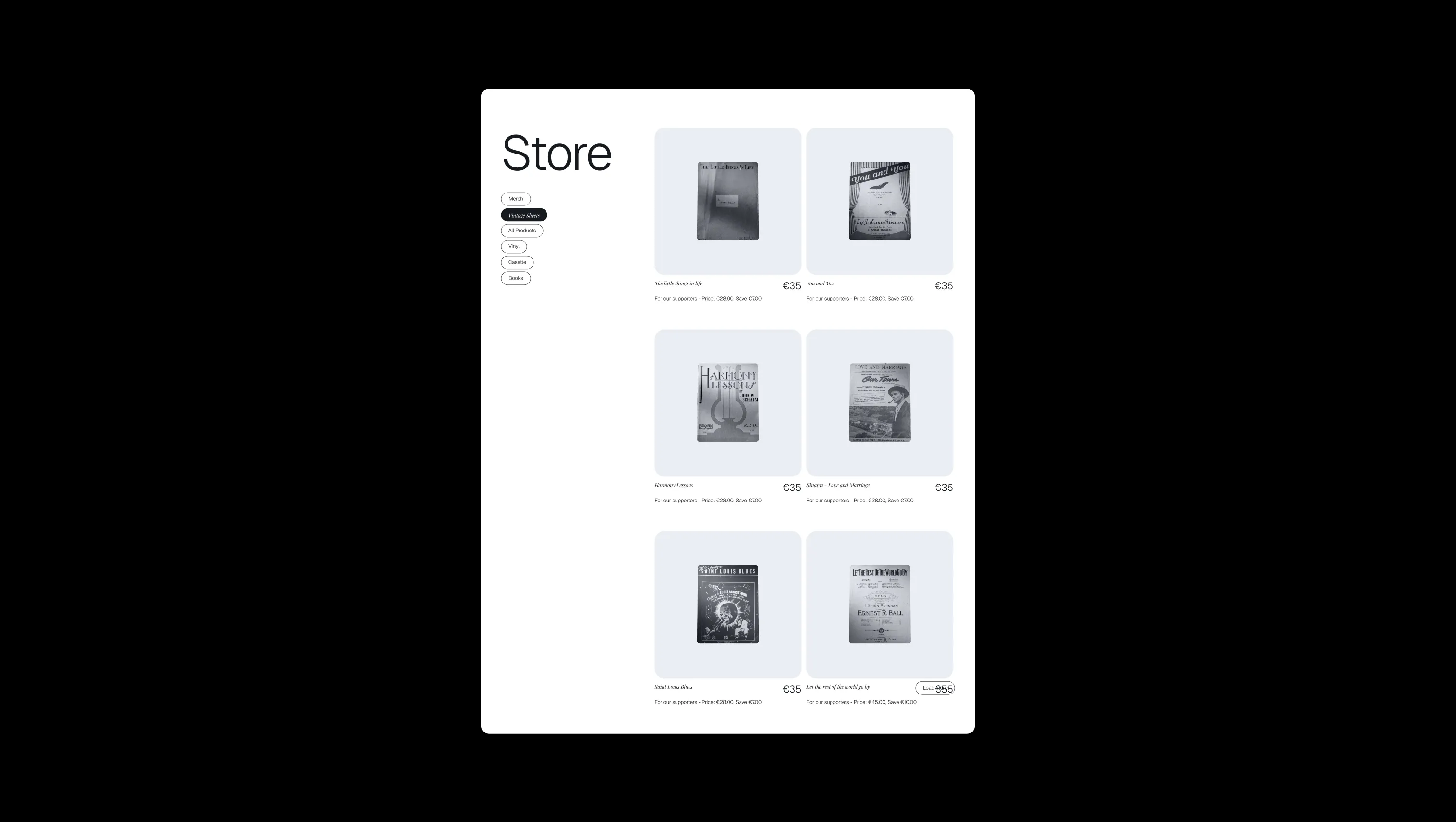 Shop Grid with Filters