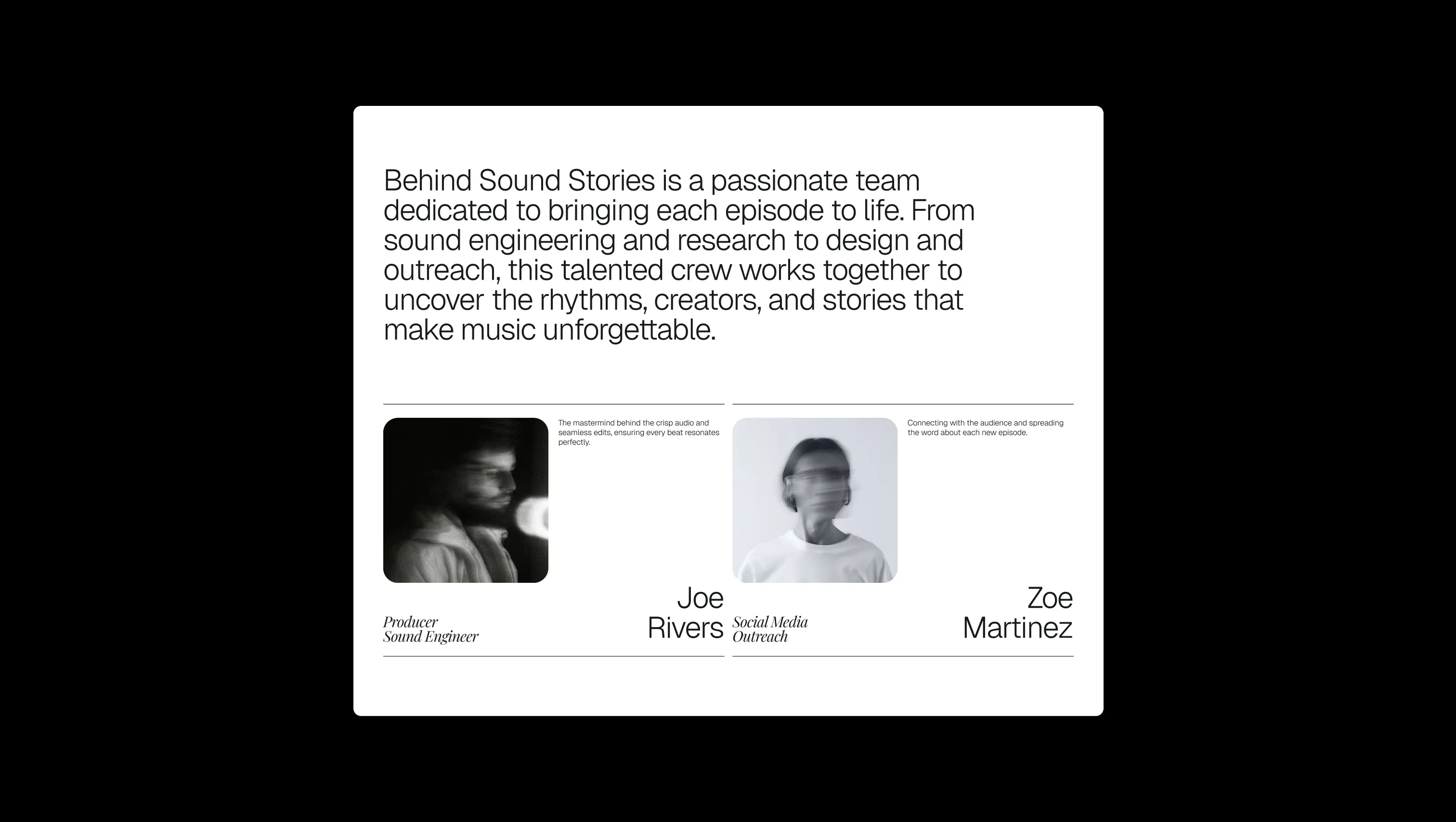 Team Grid with Images