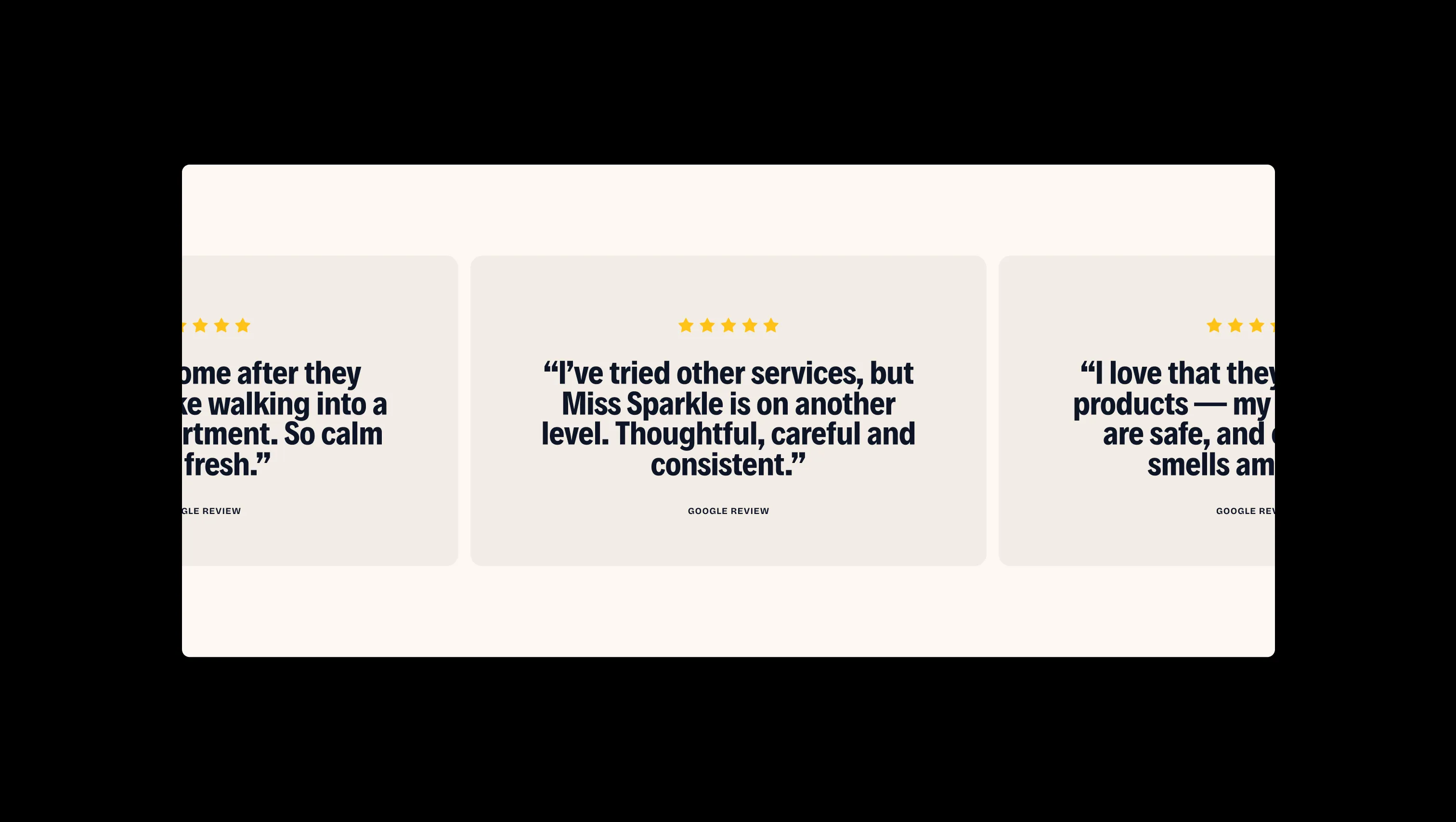 Testimonials Marquee Section