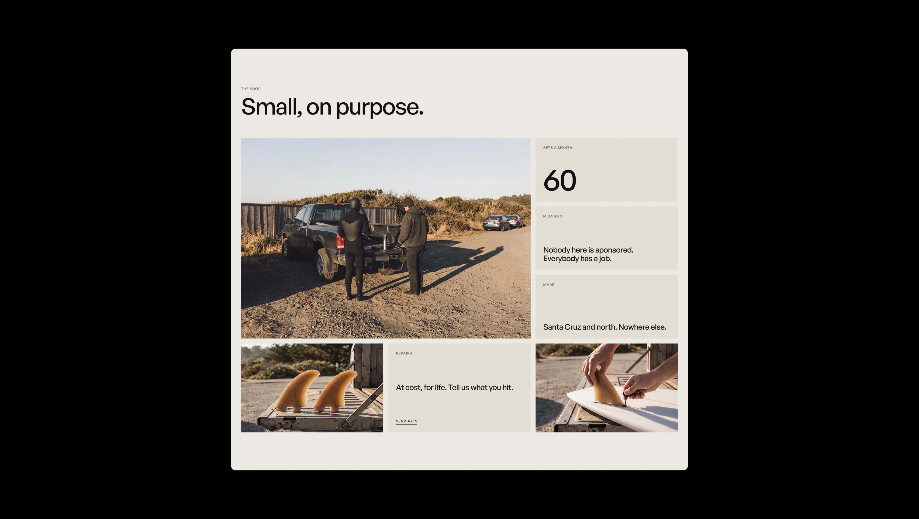 Bento Grid Feature Showcase