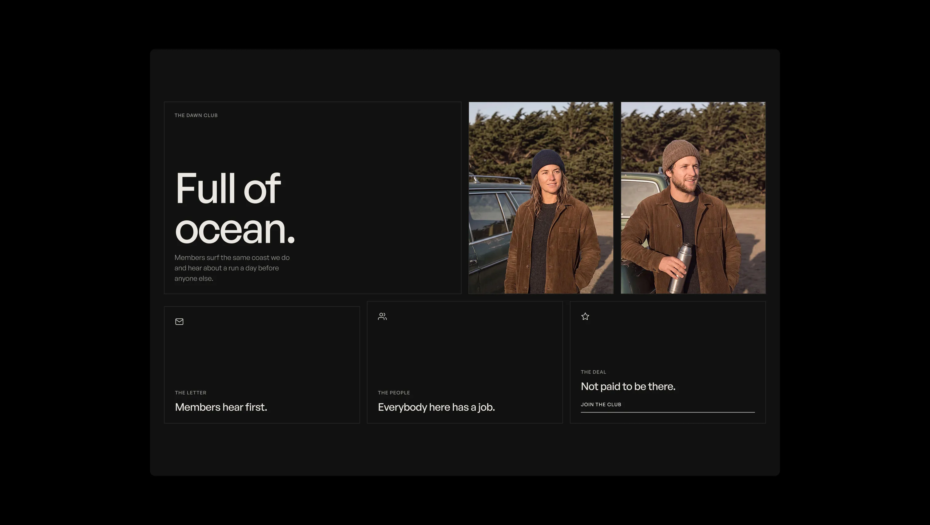 Bento Grid with Media and Features