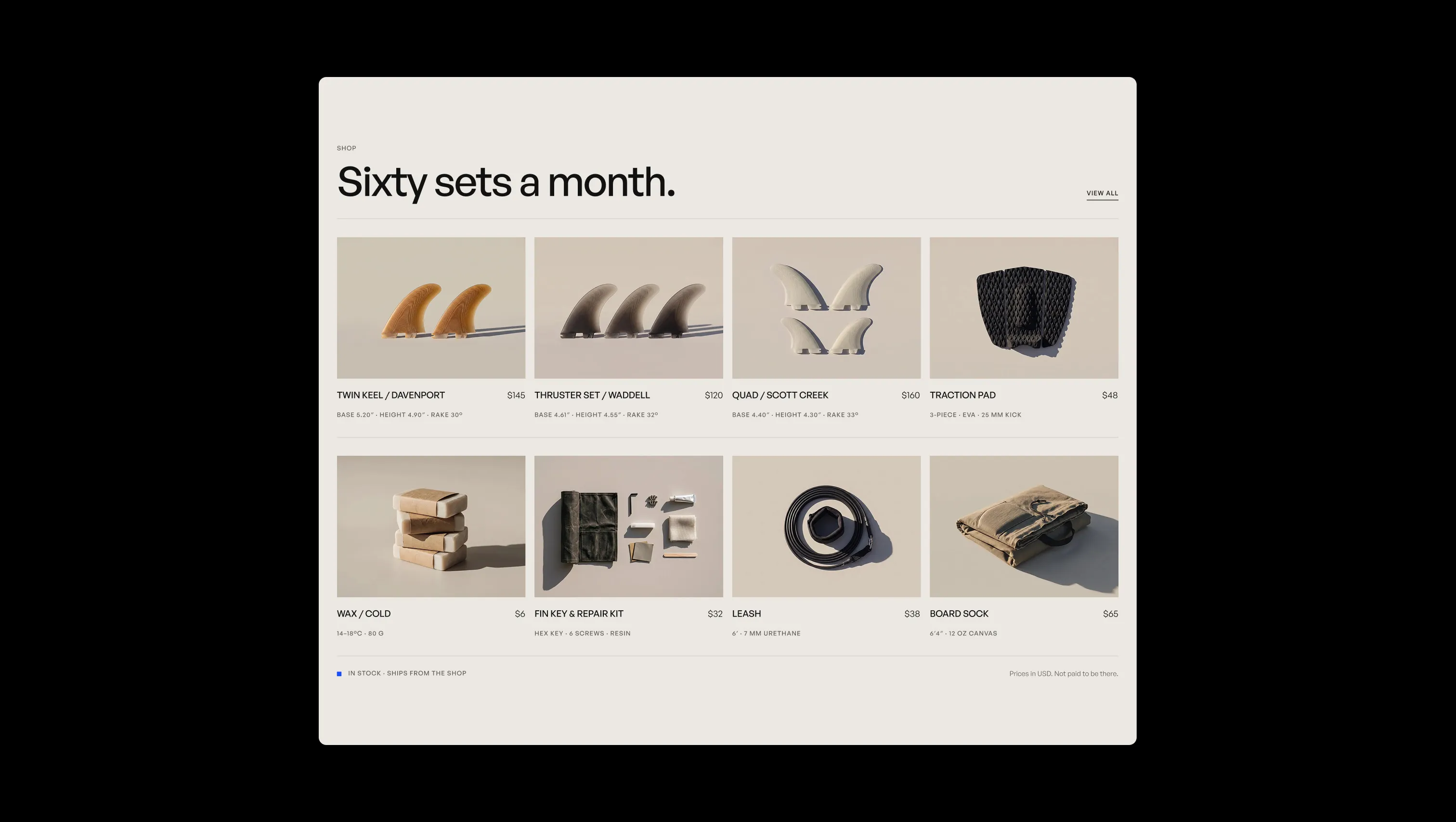 Product Grid Shop Showcase