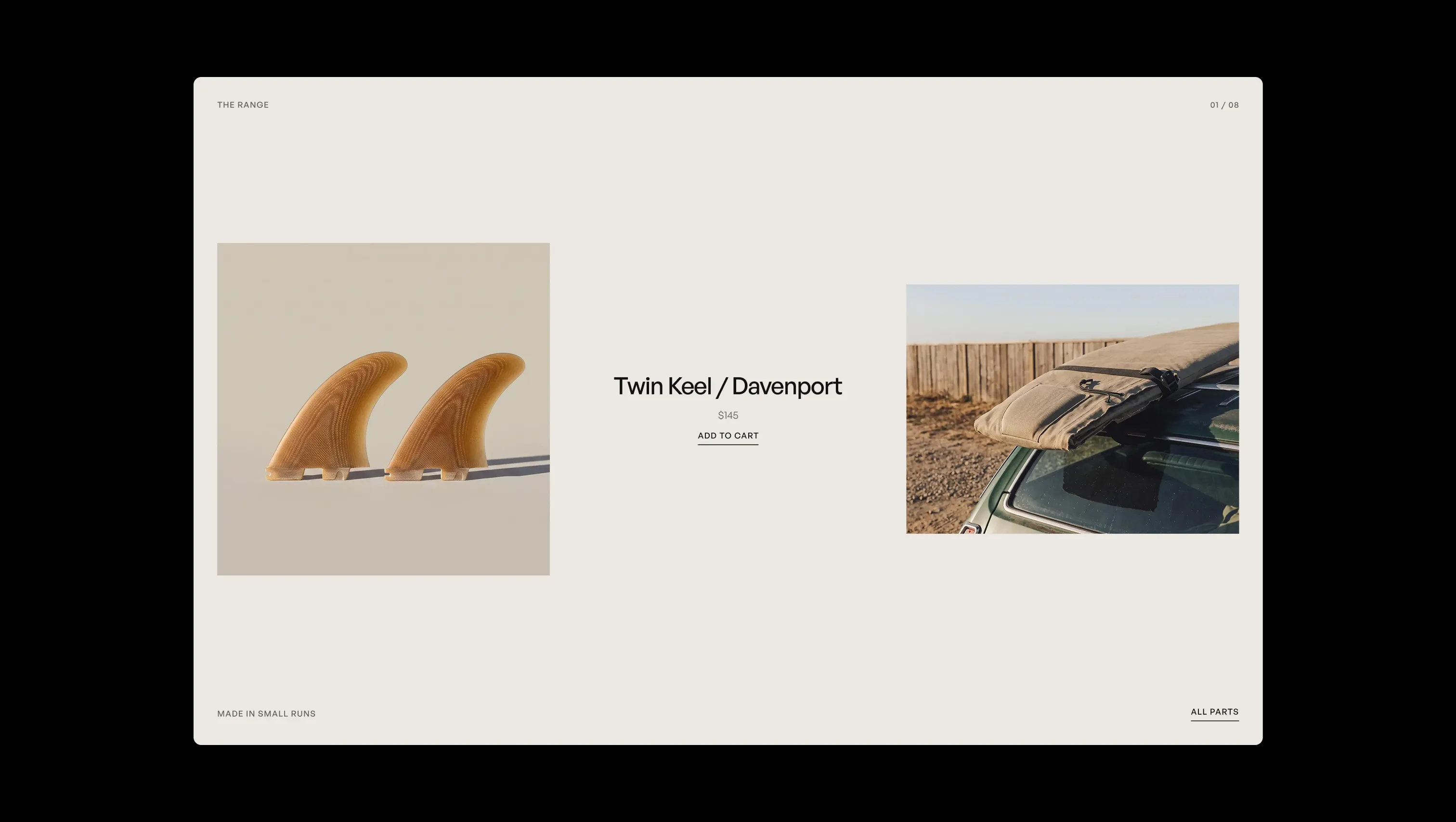 Scroll-Driven Dual Reel Showcase