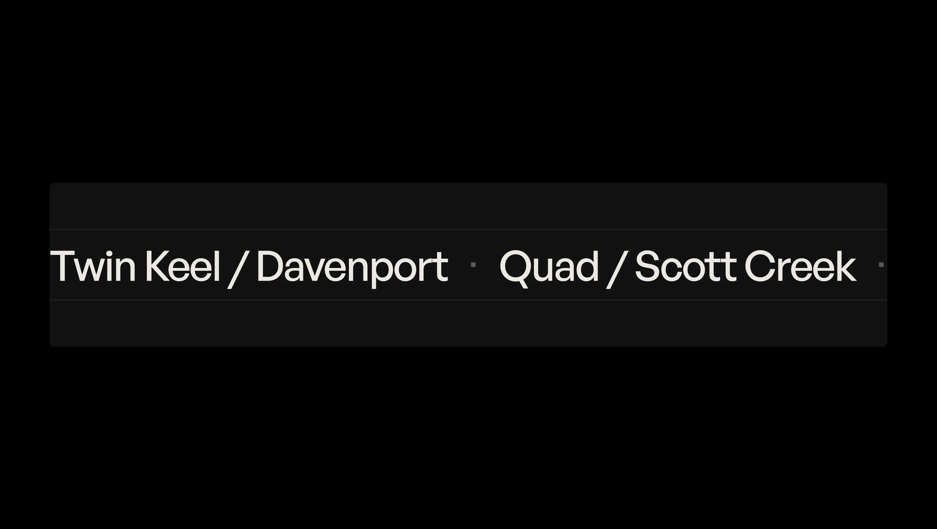 Infinite Scrolling Text Marquee Banner