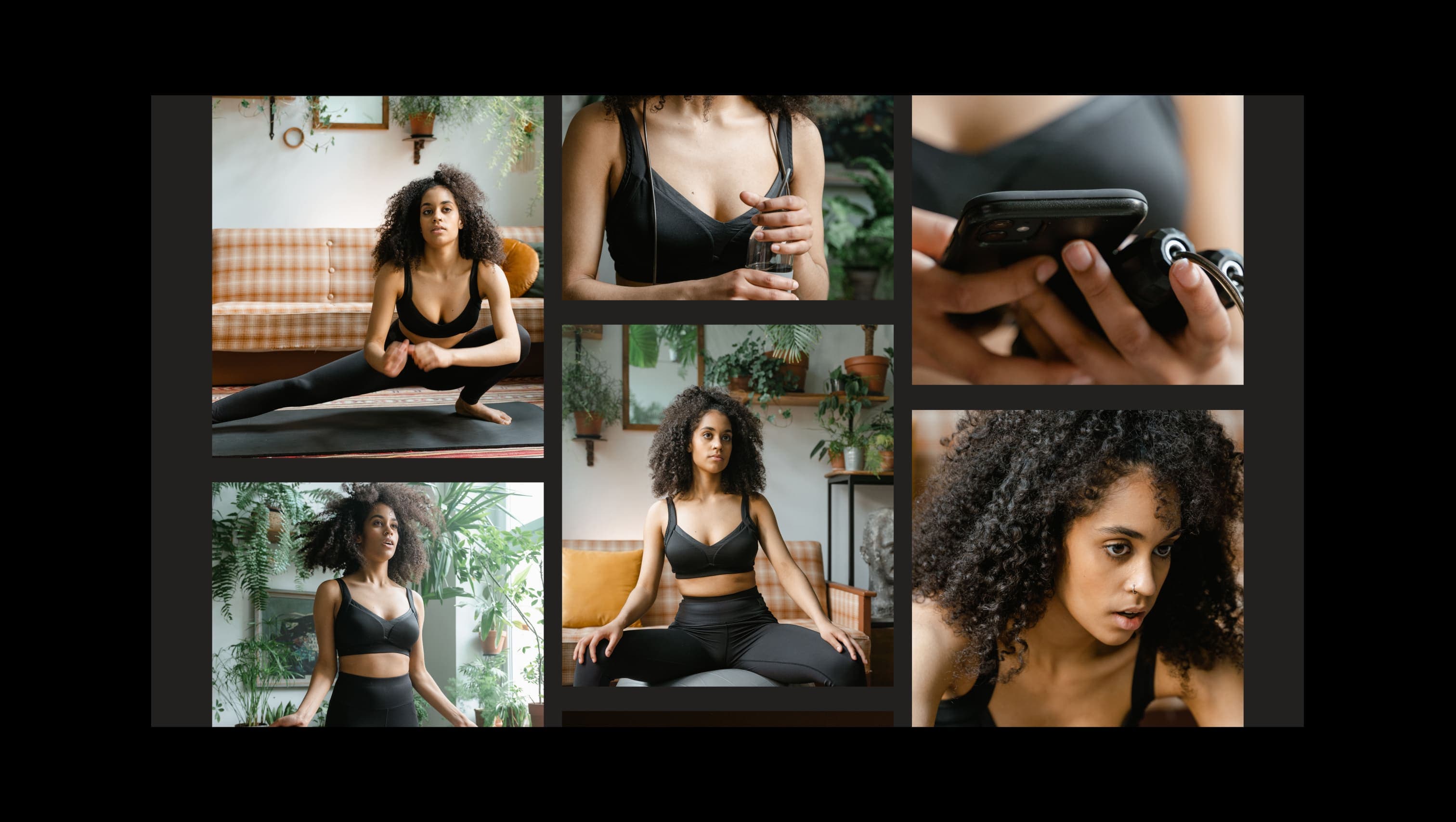 Three Column Yoga Gallery