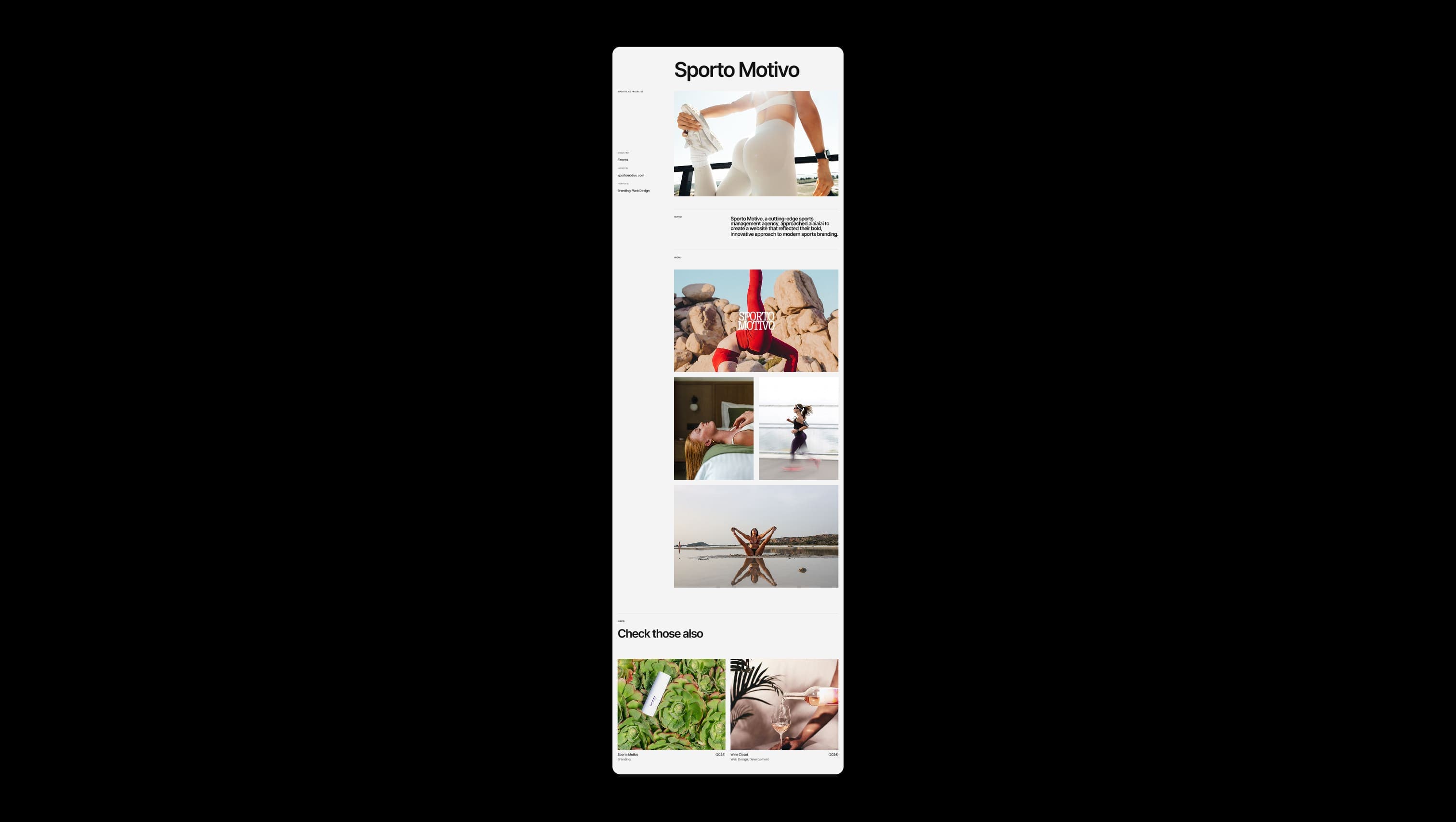 Project Portfolio Detail Page
