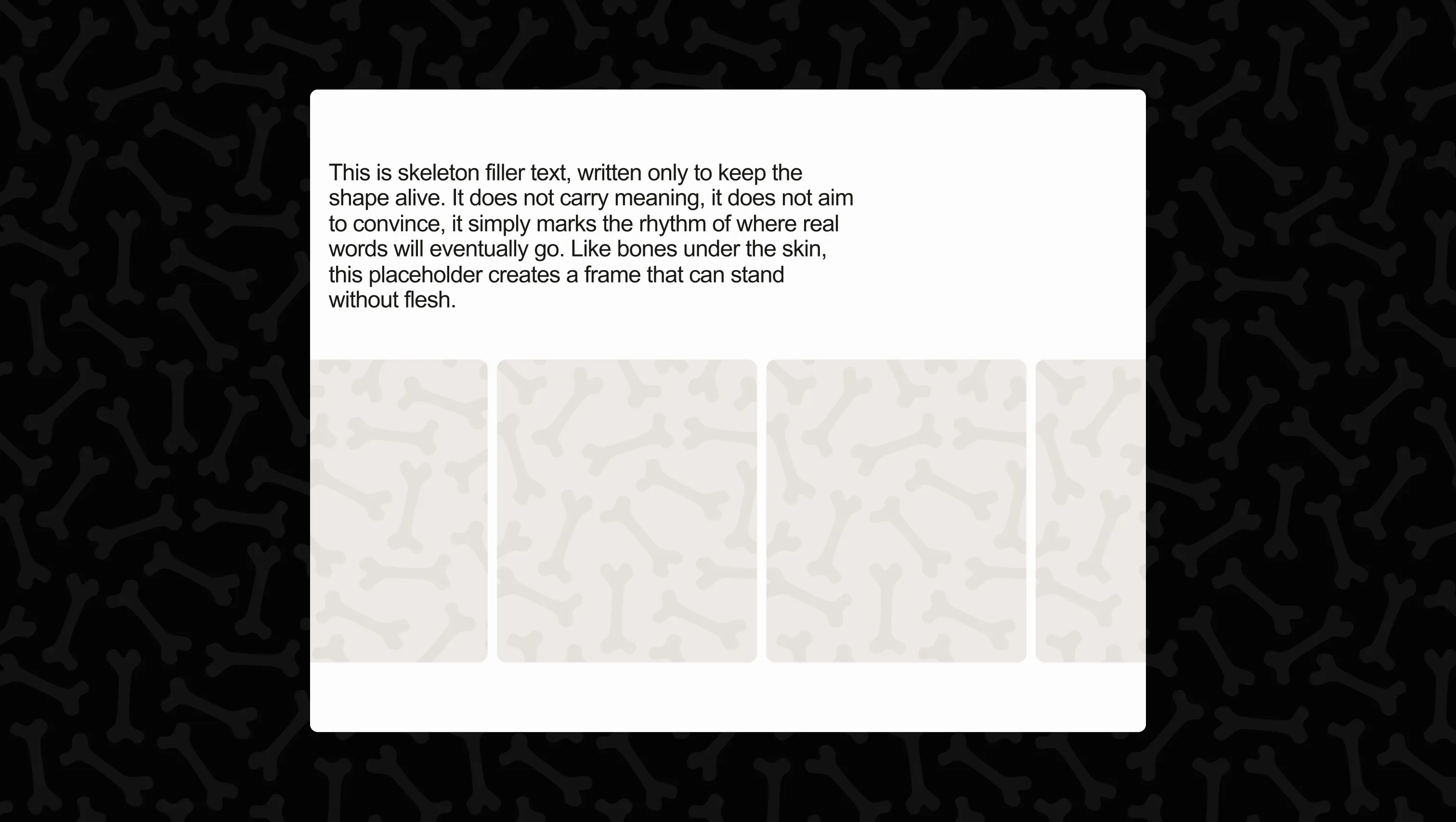 Headline with Animated Pattern Marquee
