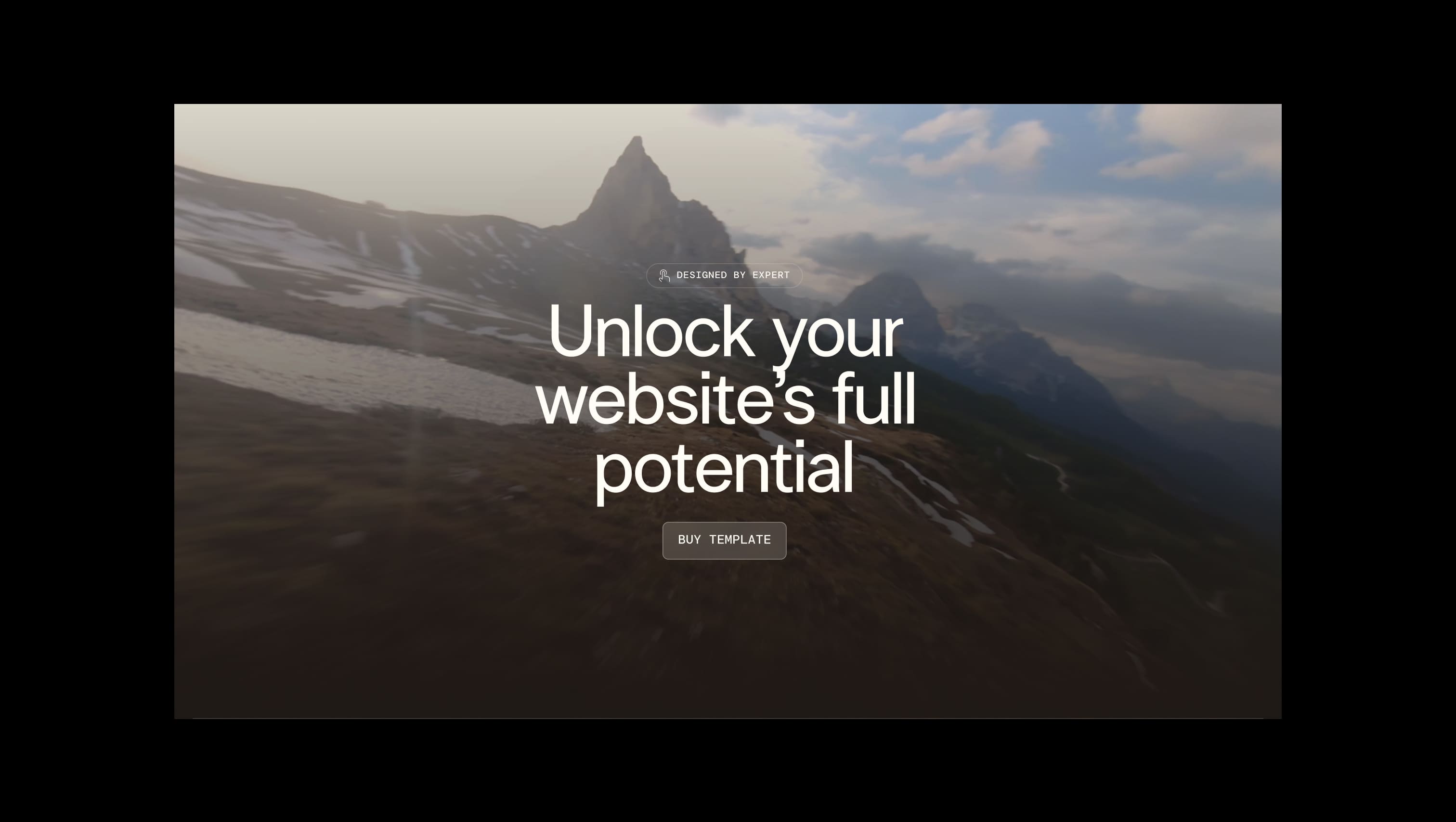 Hero CTA Video Background