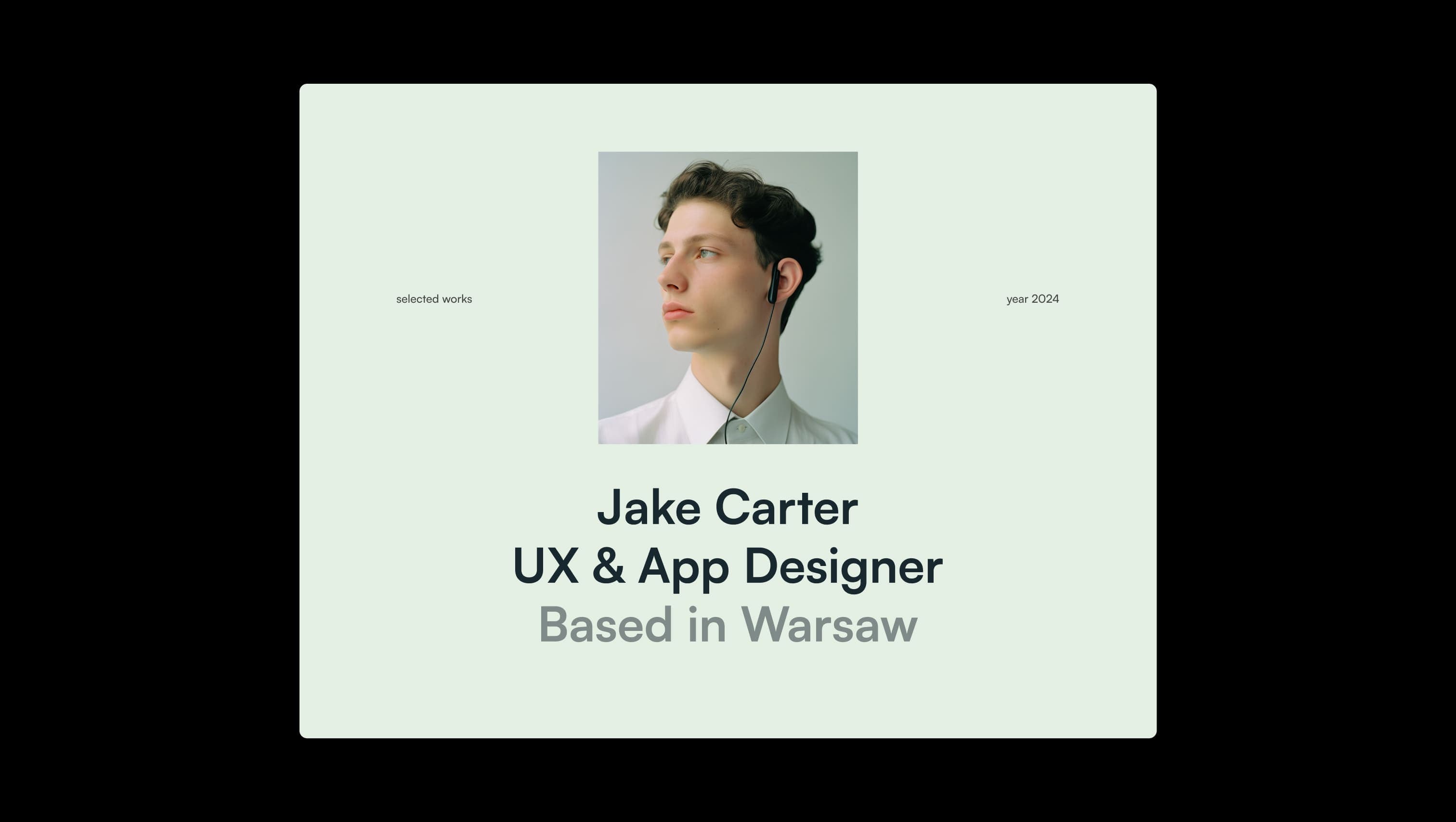 Hero Section Design Portfolio
