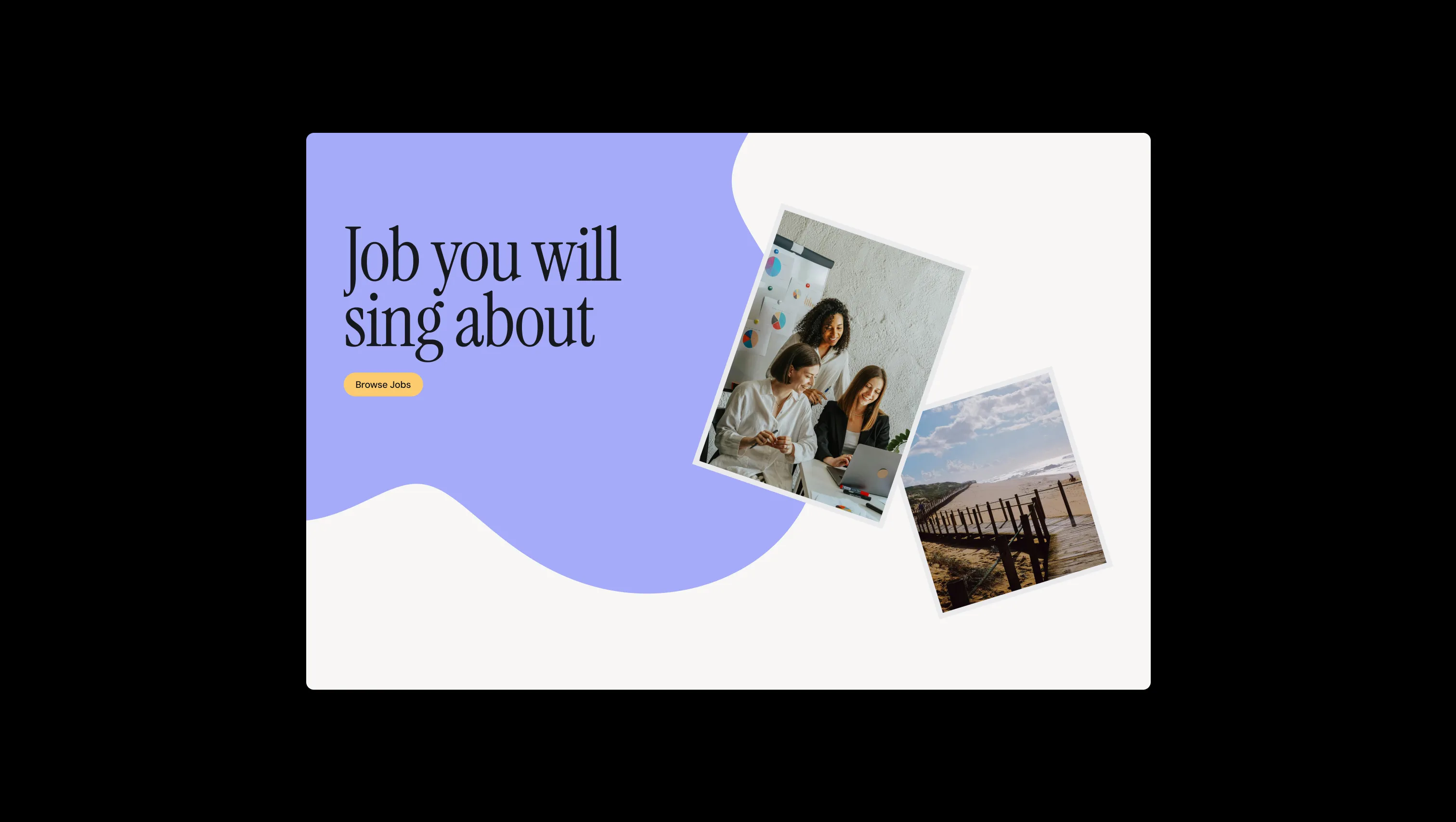 Career Hero with Animated Images