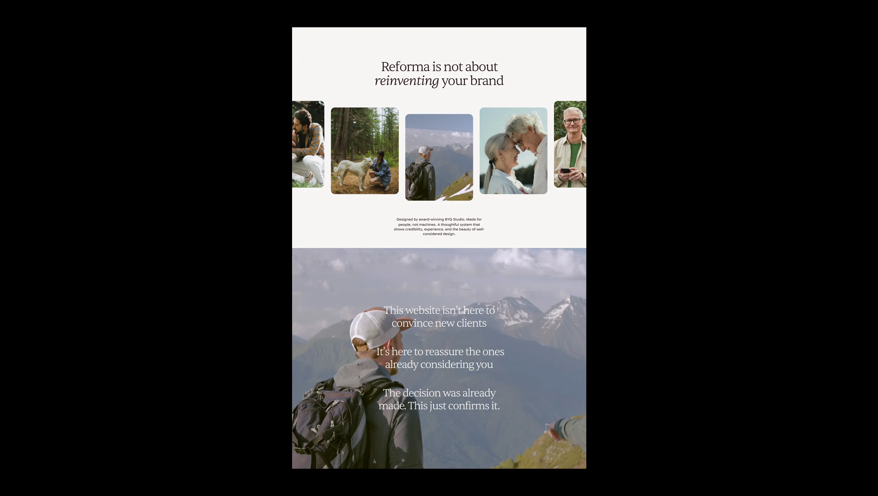 Scroll Flip Video Hero with Gallery